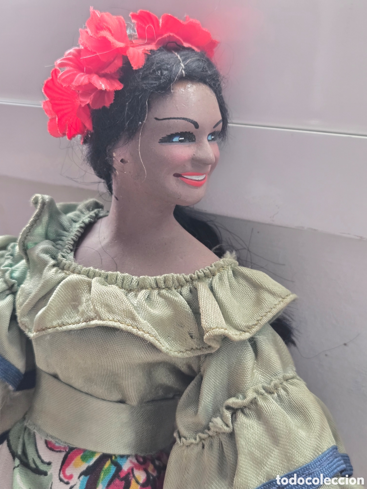 Mu&ntilde;ecas espa&ntilde;olas modernas: Antigua gran mu&ntilde;eca Mar&iacute;n - Foto 2