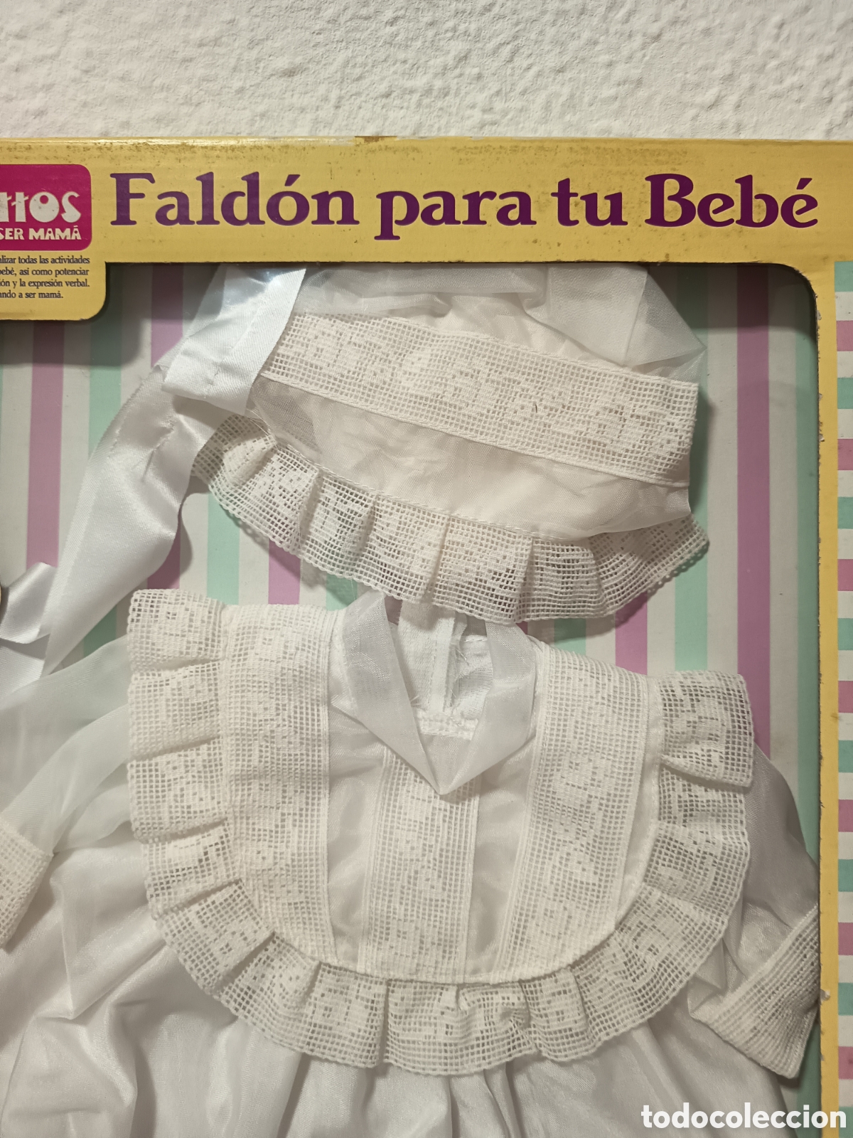 Mu&ntilde;ecas espa&ntilde;olas modernas: Vestido bautizo de mu&ntilde;ecas - Foto 4