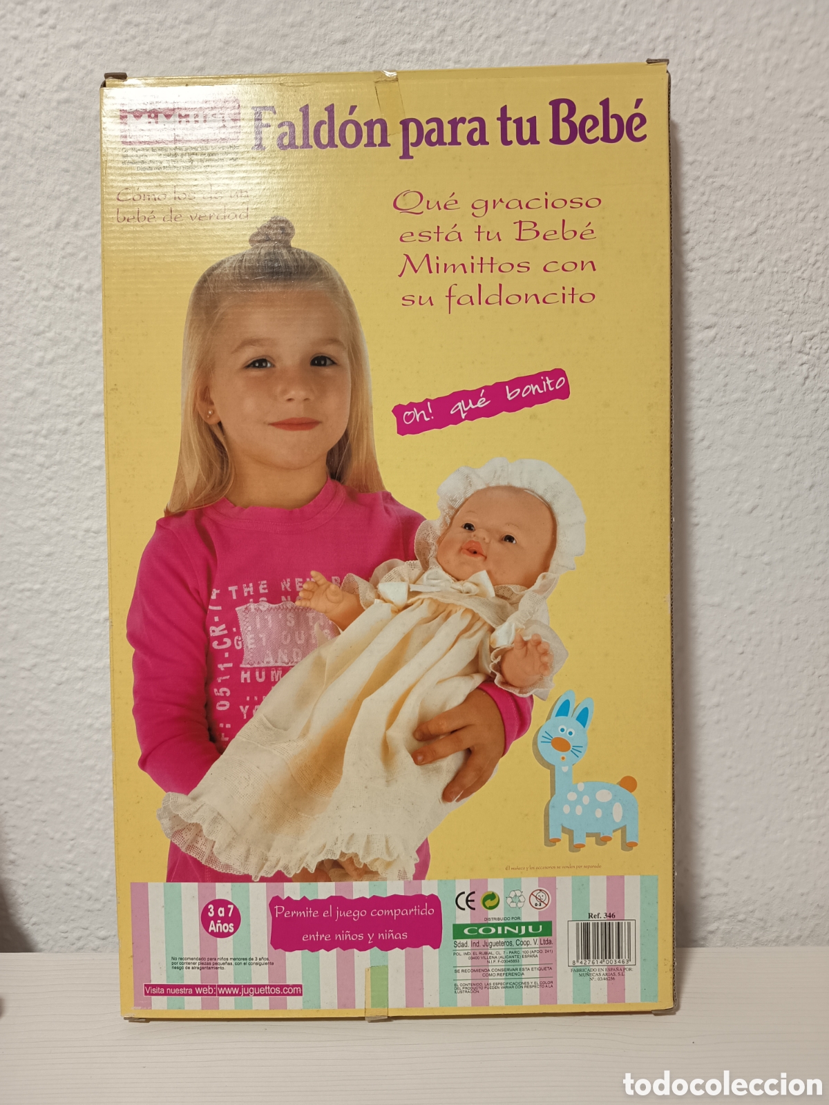 Mu&ntilde;ecas espa&ntilde;olas modernas: Vestido bautizo de mu&ntilde;ecas - Foto 6