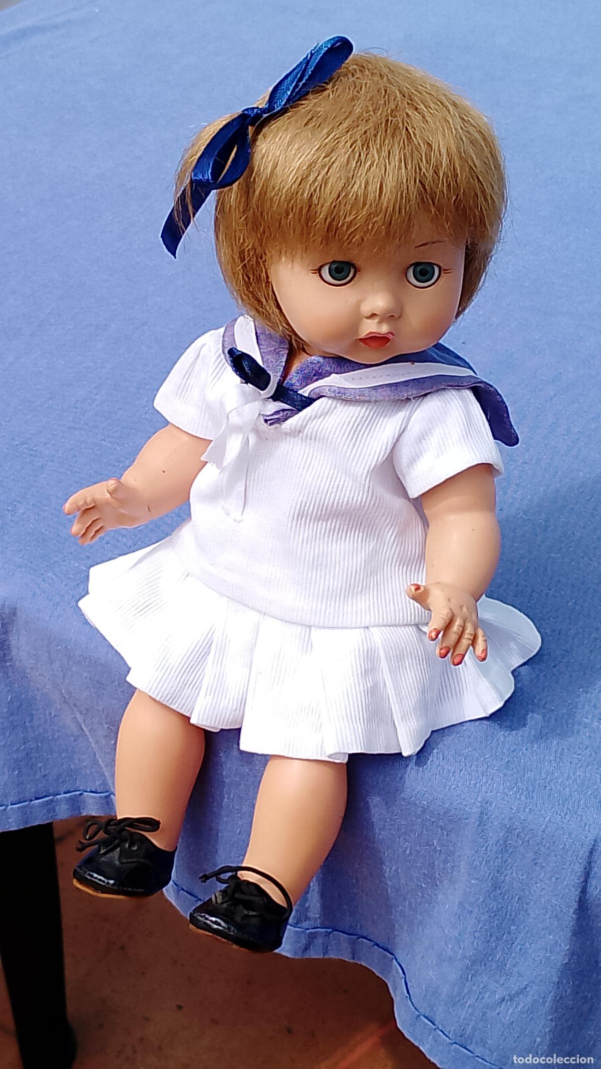 Mu&ntilde;ecas Espa&ntilde;olas Modernas: Antigua mu&ntilde;eca &Aacute;ngela o Angelita de Industrias Leb, de los a&ntilde;os 50