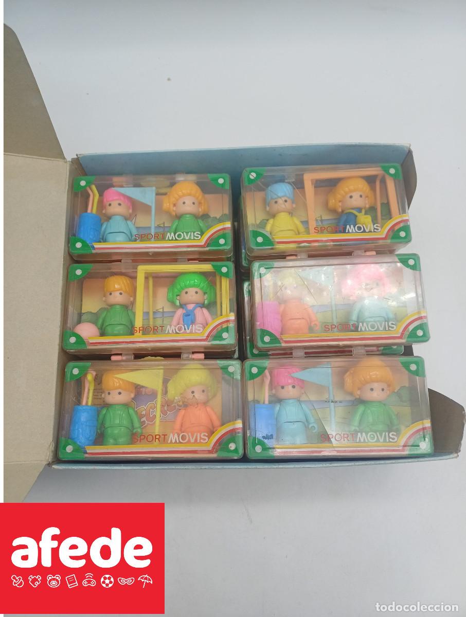 Mu&ntilde;ecas Espa&ntilde;olas Modernas: EXPOSITOR MOVIS DEPORTES PALAU 18 UNIDADES