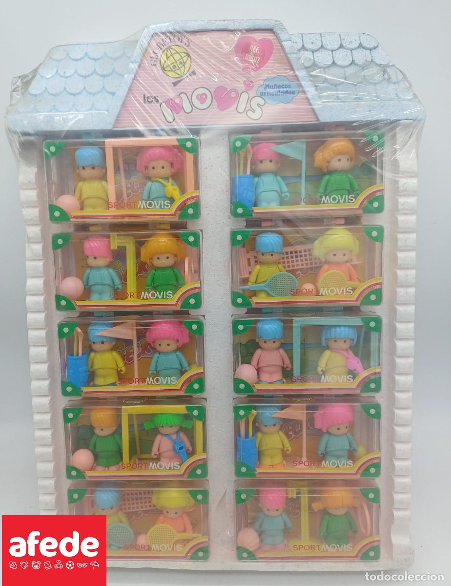 Mu&ntilde;ecas Espa&ntilde;olas Modernas: EXPOSITOR MOVIS DEPORTES PALAU 6 UNIDADES