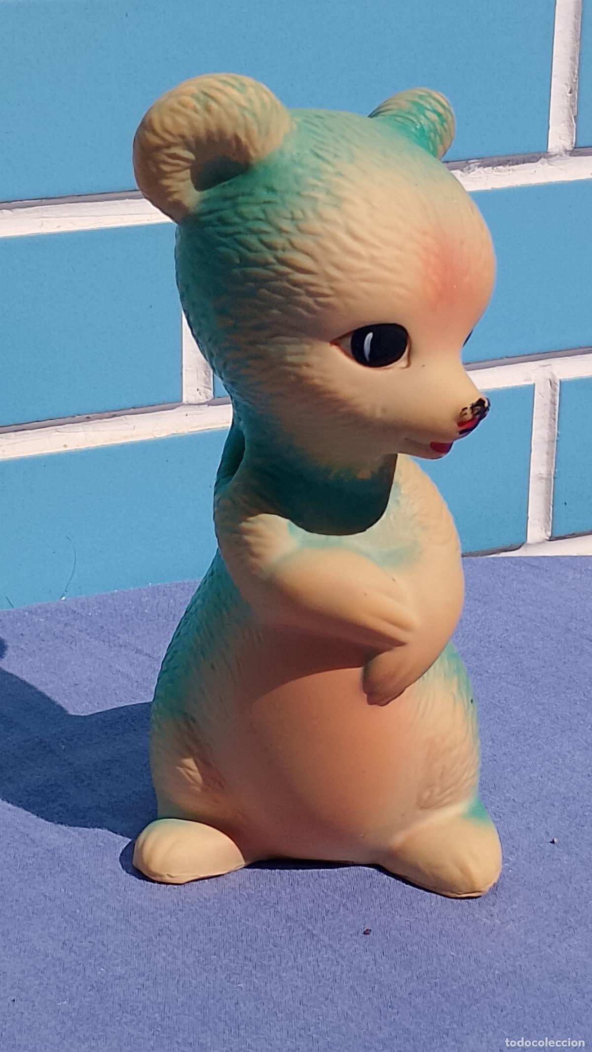 Mu&ntilde;ecas Espa&ntilde;olas Modernas: Antiguo mu&ntilde;eco de goma Oso de Farmi a&ntilde;os 70