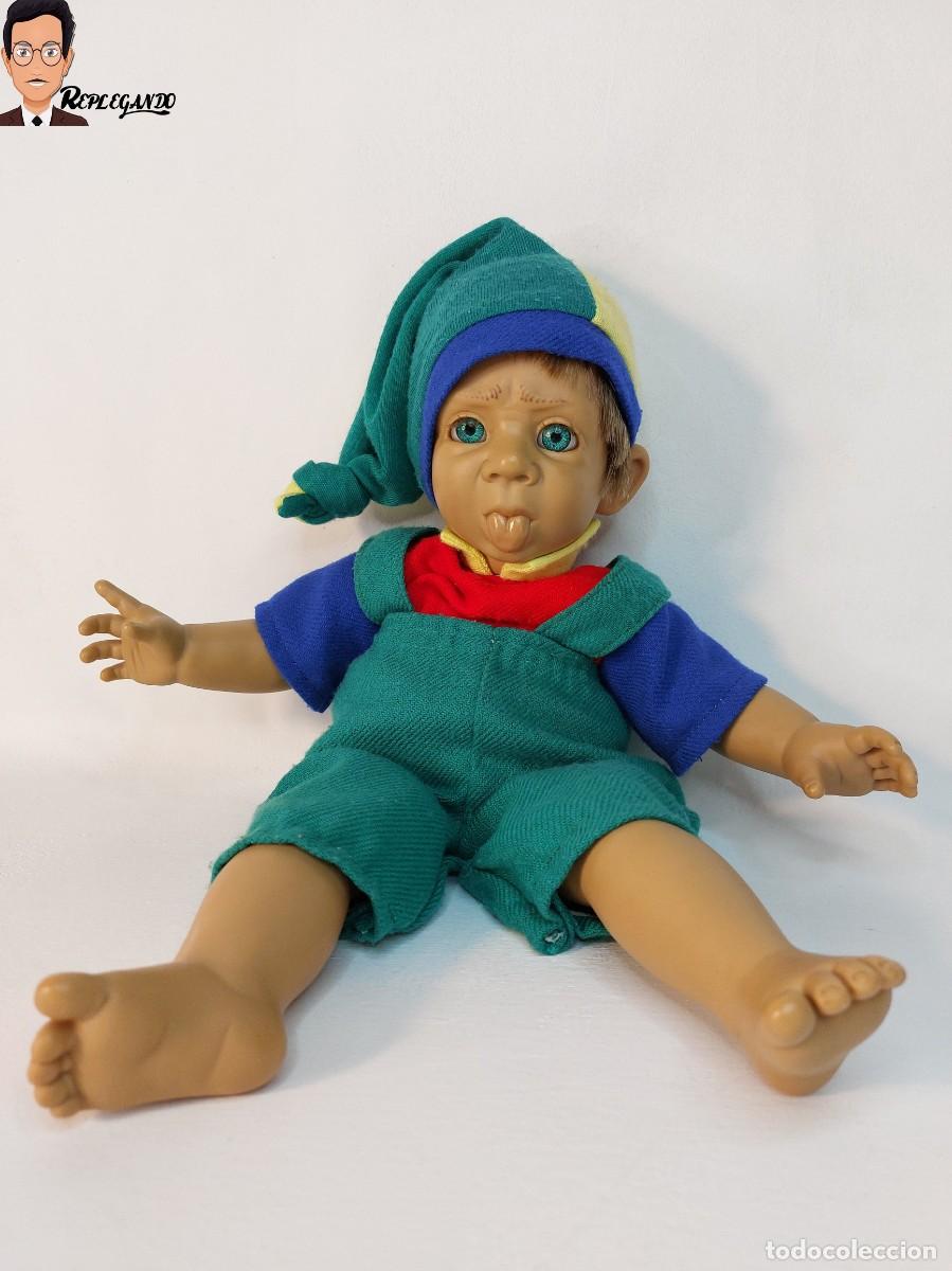 Mu&ntilde;ecas Espa&ntilde;olas Modernas: MU&Ntilde;ECO GESTITOS DORMIL&Oacute;N PIJAMA / D&acute;ANTON JOS / A&Ntilde;OS 90 VINTAGE (SIMILAR PAOLA REINA O PEP CATAL&Aacute;)