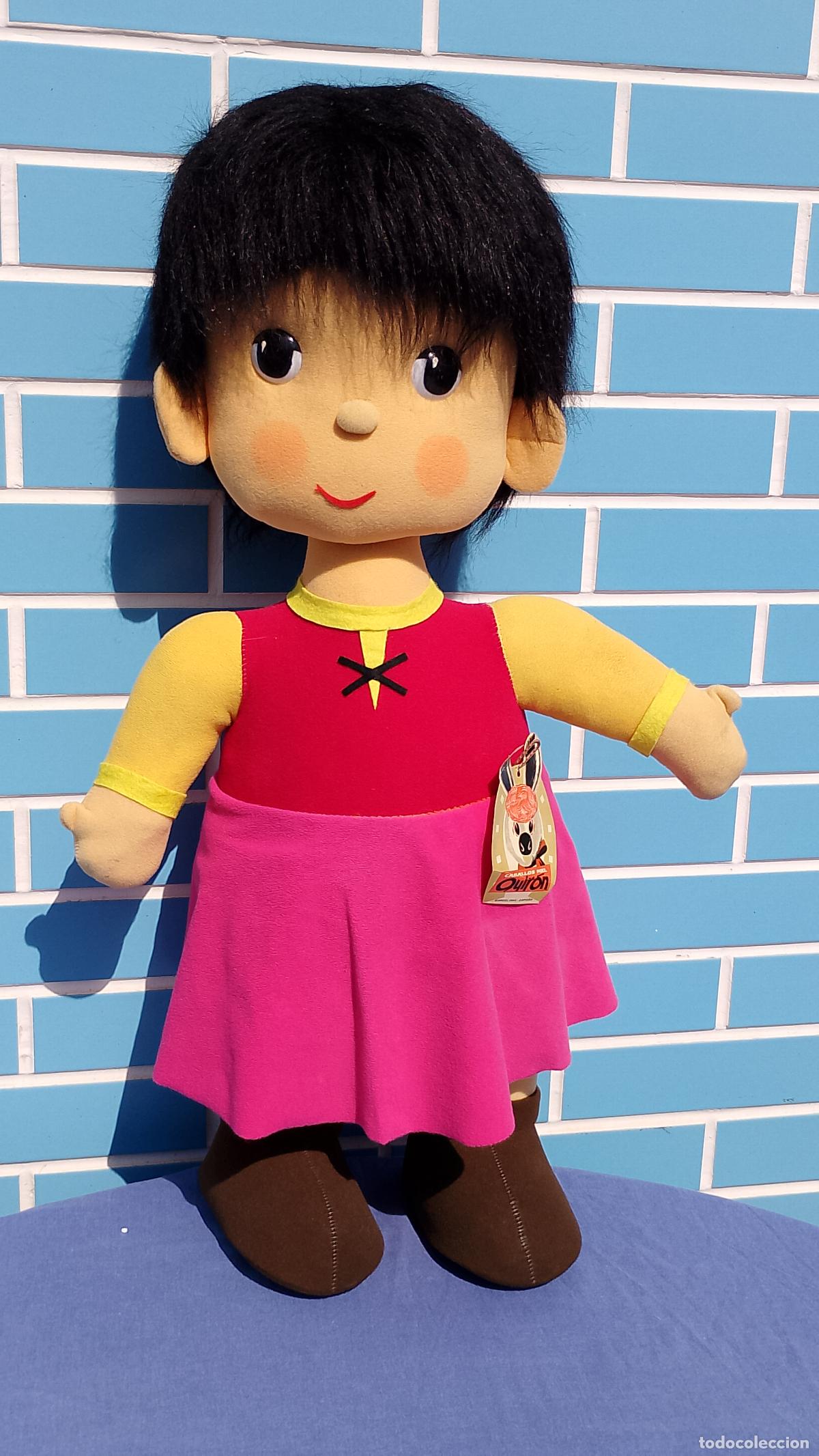 Mu&ntilde;ecas Espa&ntilde;olas Modernas: Antigua mu&ntilde;eca gigante Heidi de Quir&oacute;n