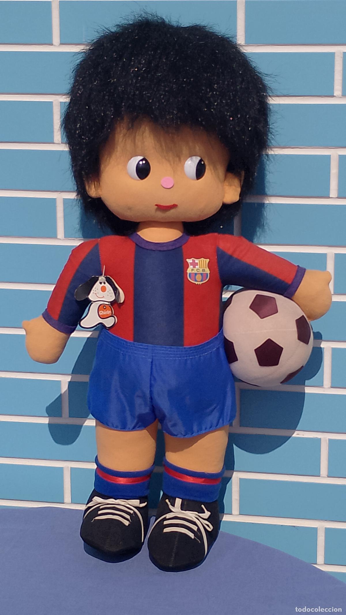 Mu&ntilde;ecas Espa&ntilde;olas Modernas: Antiguo mu&ntilde;eco gigante Futbolista del Bar&ccedil;a de Quir&oacute;n