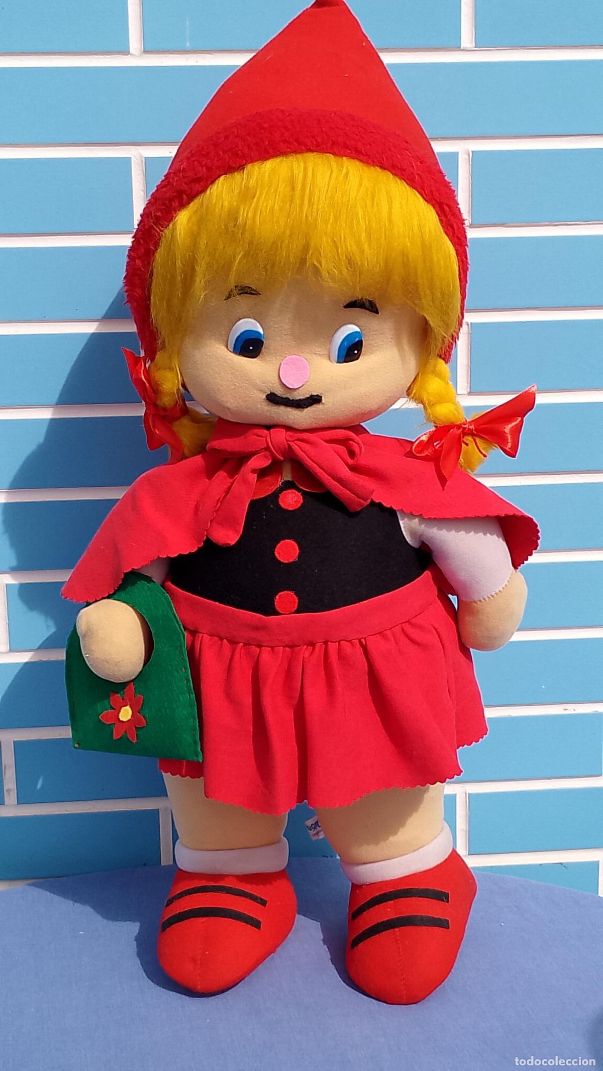 Mu&ntilde;ecas Espa&ntilde;olas Modernas: Antigua mu&ntilde;eca gigante Caperucita de Quir&oacute;n