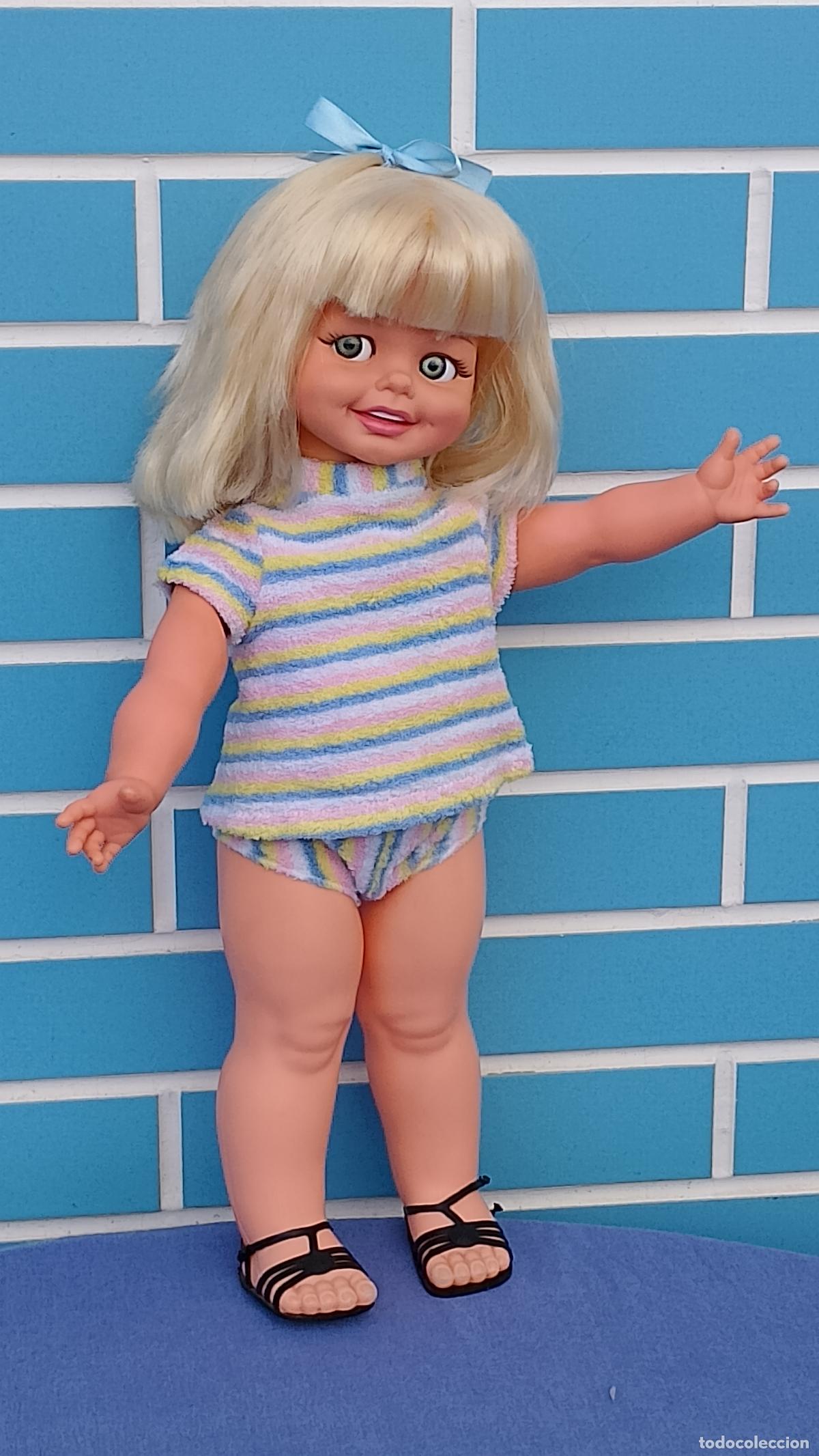 Mu&ntilde;ecas espa&ntilde;olas modernas: Antigua mu&ntilde;eca Jiji de Ib&eacute;rcia Comercial Icsa, la Giggles espa&ntilde;ola