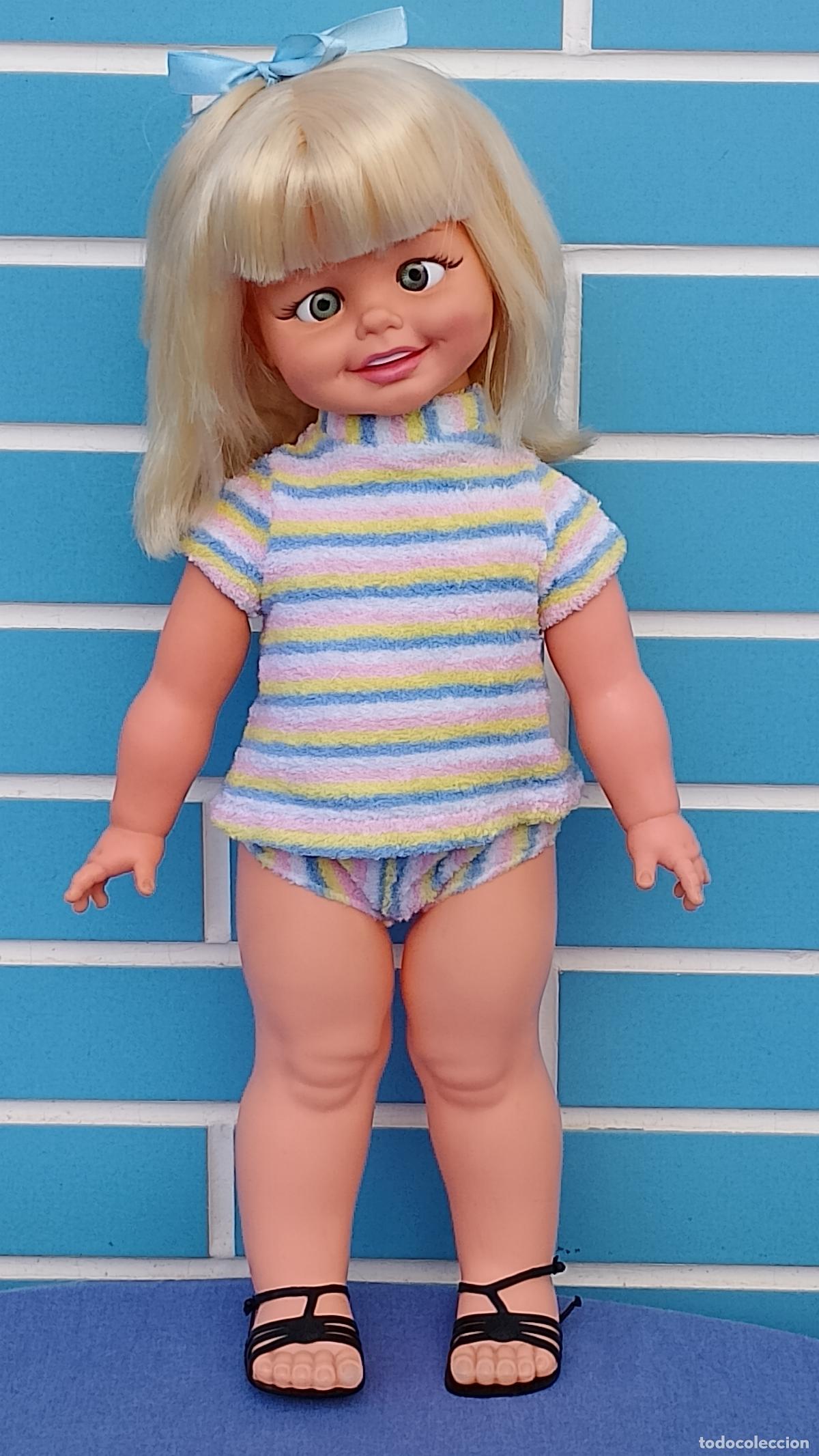 Mu&ntilde;ecas Espa&ntilde;olas Modernas: Antigua mu&ntilde;eca Jiji de Ib&eacute;rcia Comercial Icsa, la Giggles espa&ntilde;ola