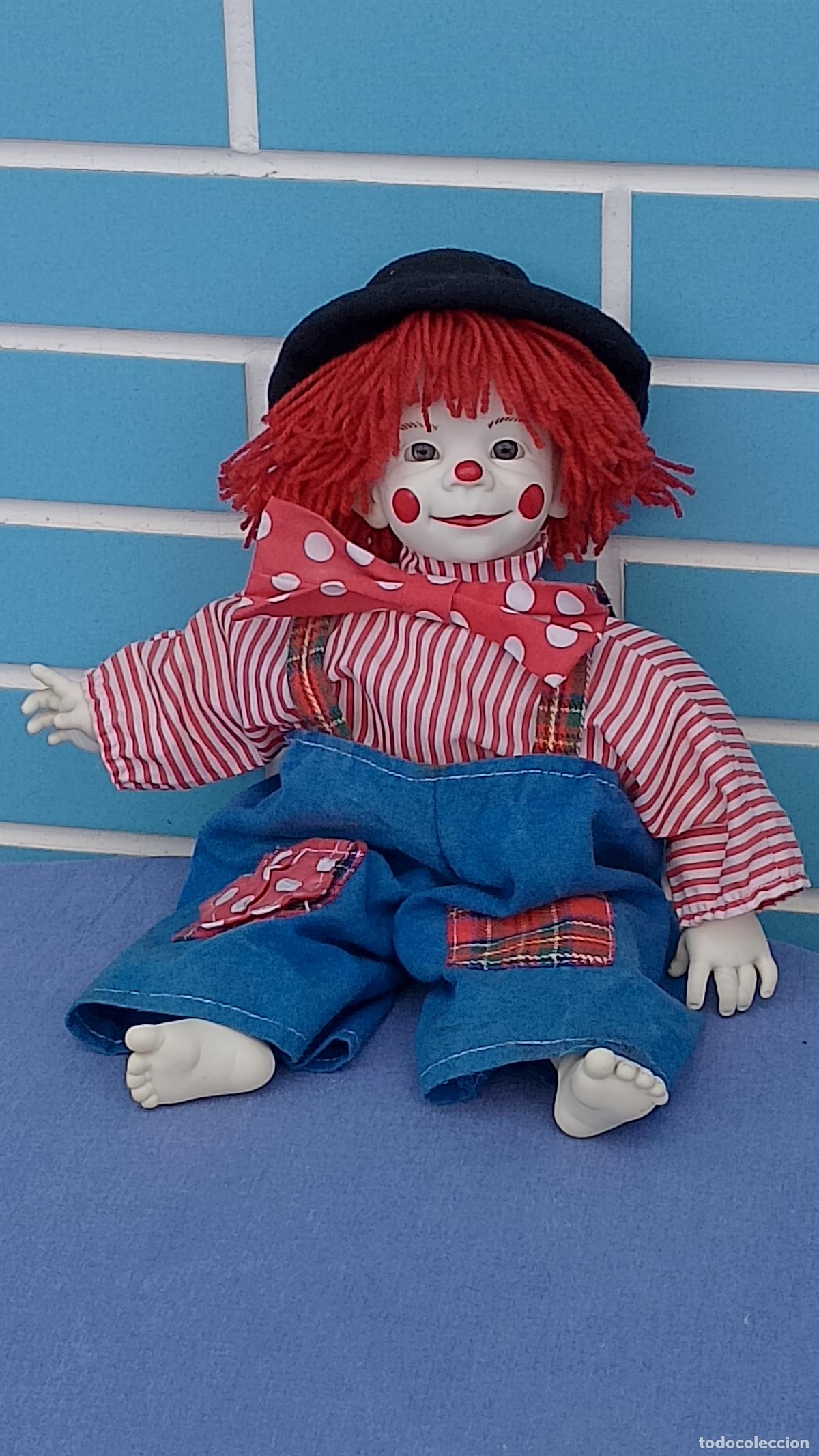 Mu&ntilde;ecas Espa&ntilde;olas Modernas: Antiguo mu&ntilde;eco Gestitos payaso