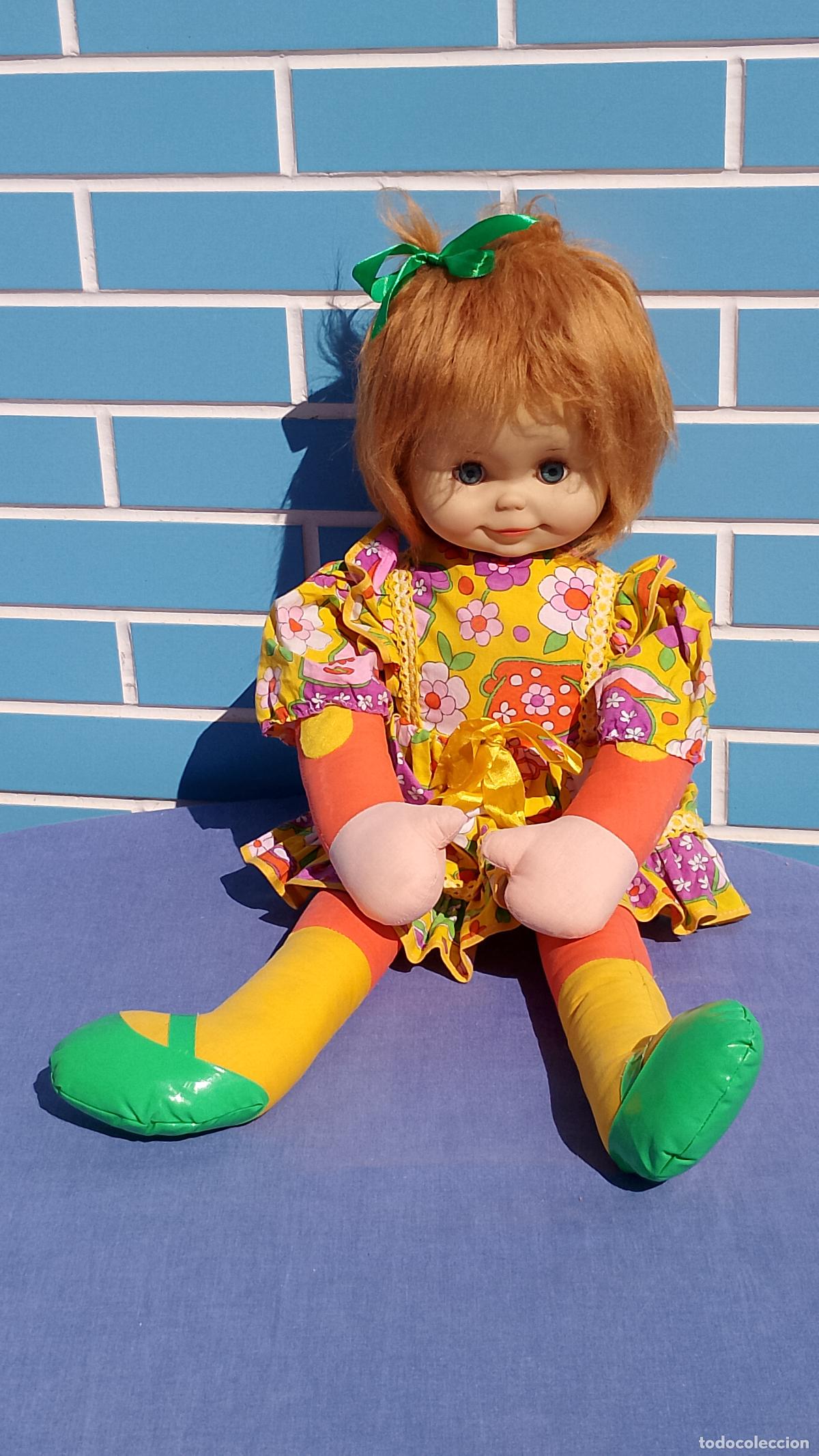 Mu&ntilde;ecas Espa&ntilde;olas Modernas: Antigua y grande mu&ntilde;eca francesa Petronille de Clodrey de 1974