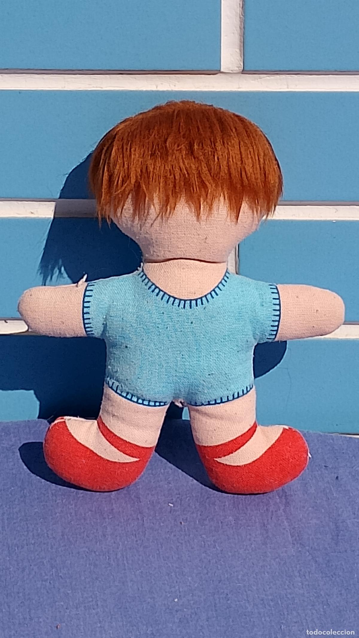 Mu&ntilde;ecas espa&ntilde;olas modernas: Antigua mu&ntilde;eca de trapo - Foto 2