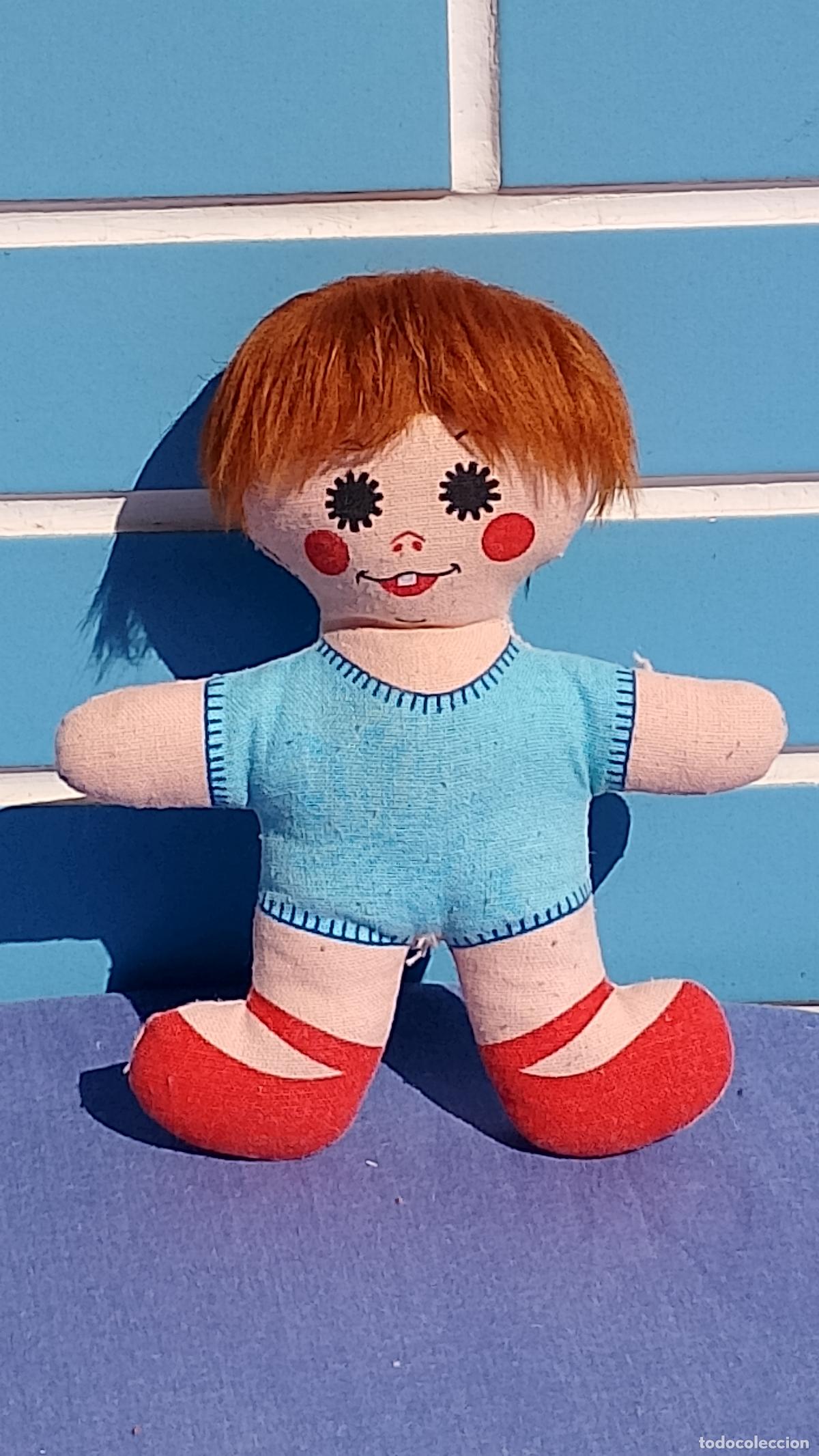 Mu&ntilde;ecas espa&ntilde;olas modernas: Antigua mu&ntilde;eca de trapo - Foto 1