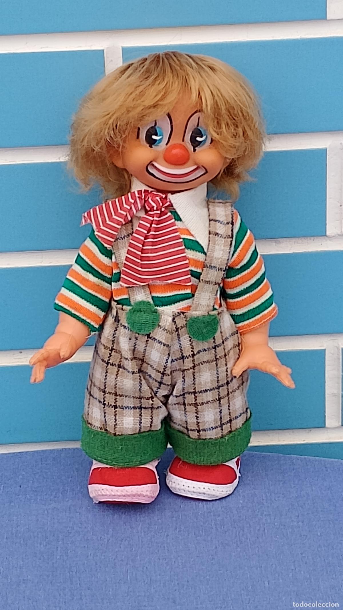 Mu&ntilde;ecas Espa&ntilde;olas Modernas: Antiguo mu&ntilde;eco Payaso de los a&ntilde;os 70