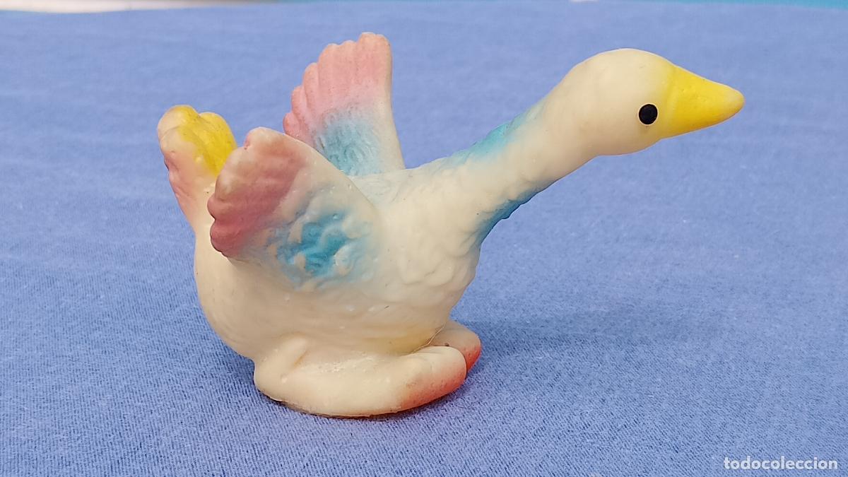 Mu&ntilde;ecas Espa&ntilde;olas Modernas: Antiguo mu&ntilde;eco de goma oca o ganso que pita, a&ntilde;os 60
