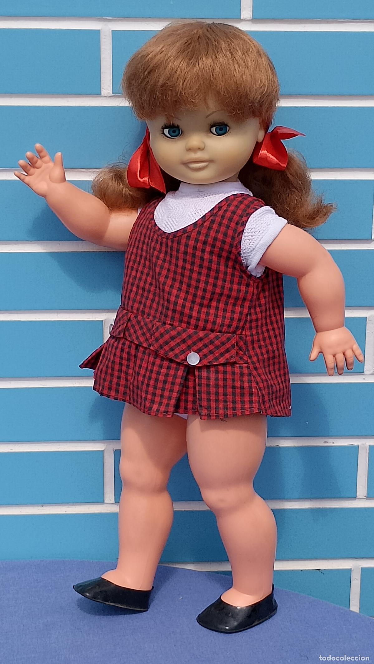 Mu&ntilde;ecas Espa&ntilde;olas Modernas: Antigua mu&ntilde;eca Celeste de B.B. de 52 cm de los a&ntilde;os 60