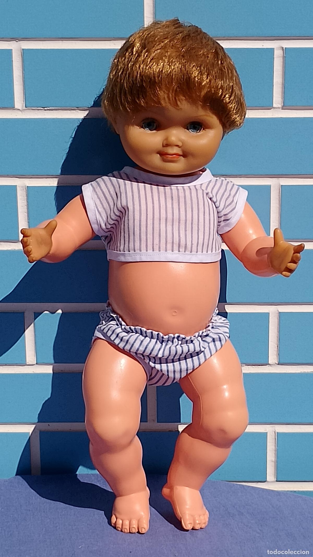 Mu&ntilde;ecas Espa&ntilde;olas Modernas: Antiguo mu&ntilde;eco beb&eacute; Daniel de Novo Gama de 50 cm