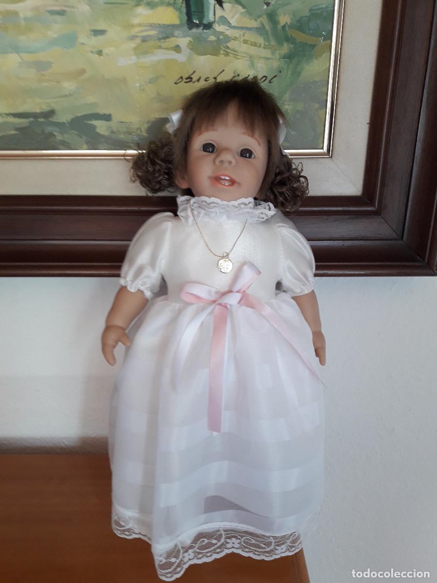 Mu&ntilde;ecas Espa&ntilde;olas Modernas: PRECIOSA MU&Ntilde;ECA DE COMUNI&Oacute;N..( NUEVA, SIN JUGAR)