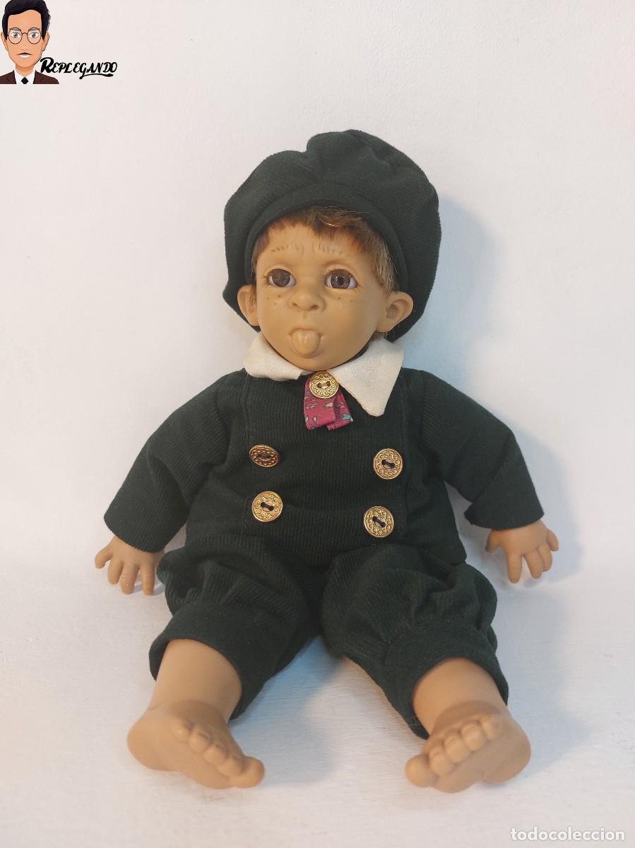 Mu&ntilde;ecas Espa&ntilde;olas Modernas: MU&Ntilde;ECO GESTITOS TRAJE DE PANA / D&acute;ANTON JOS / A&Ntilde;OS 90 VINTAGE (SIMILAR PAOLA REINA O PEP CATAL&Aacute;)