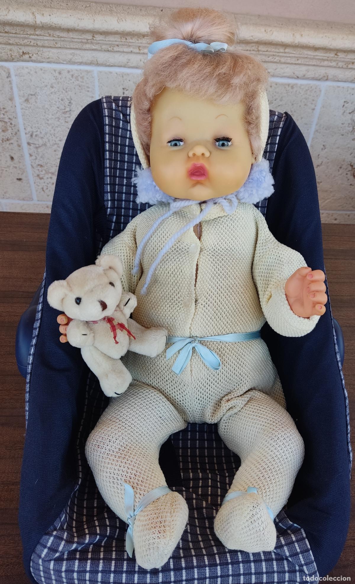 Mu&ntilde;ecas Espa&ntilde;olas Modernas: Aut&eacute;ntico Tumbelino el&eacute;ctrico espa&ntilde;ol de 1966. Creo que &uacute;nico en TC.