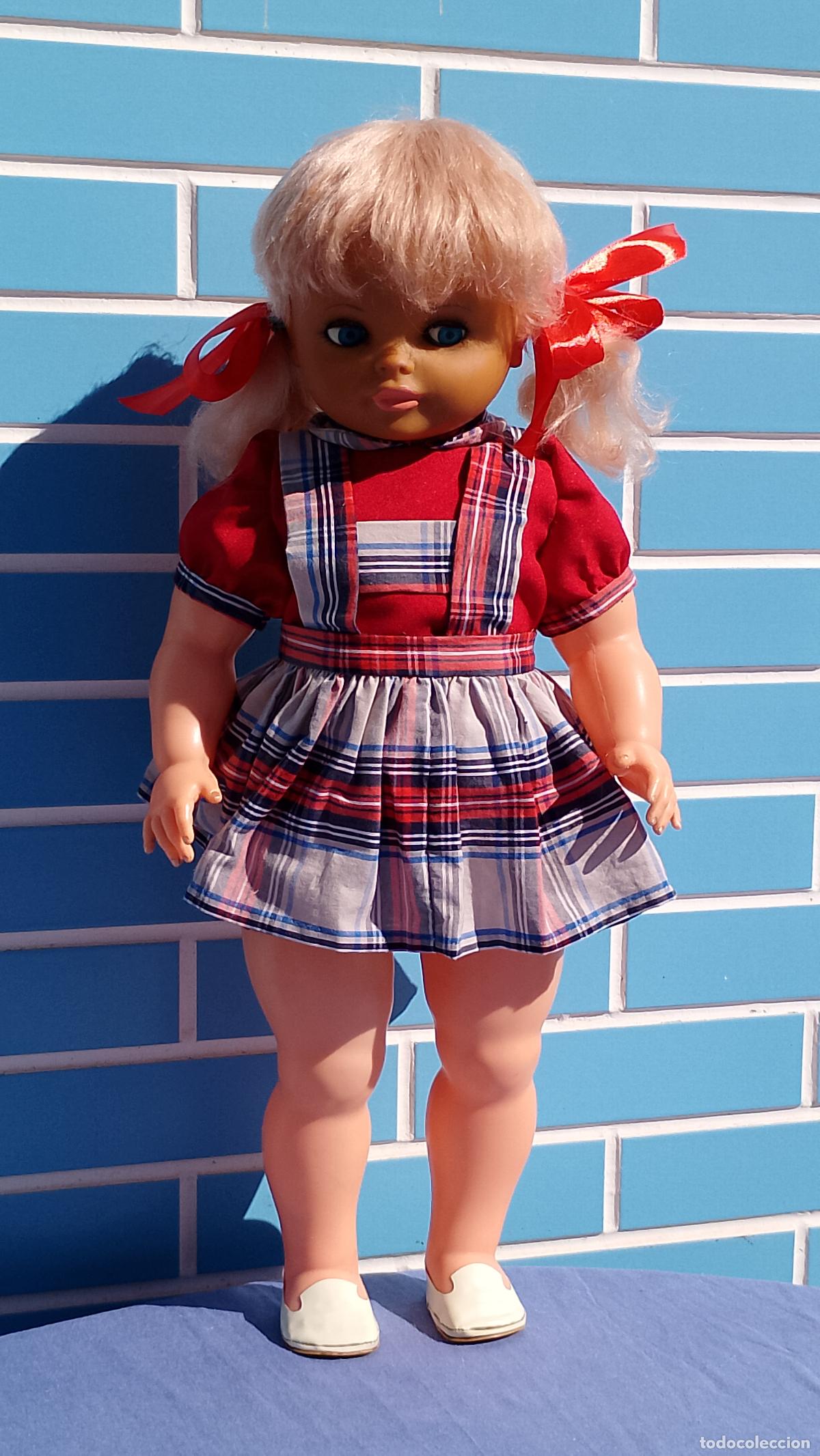 Mu&ntilde;ecas Espa&ntilde;olas Modernas: Antigua mu&ntilde;eca Celeste de B.B. de 60 cm de los a&ntilde;os 60