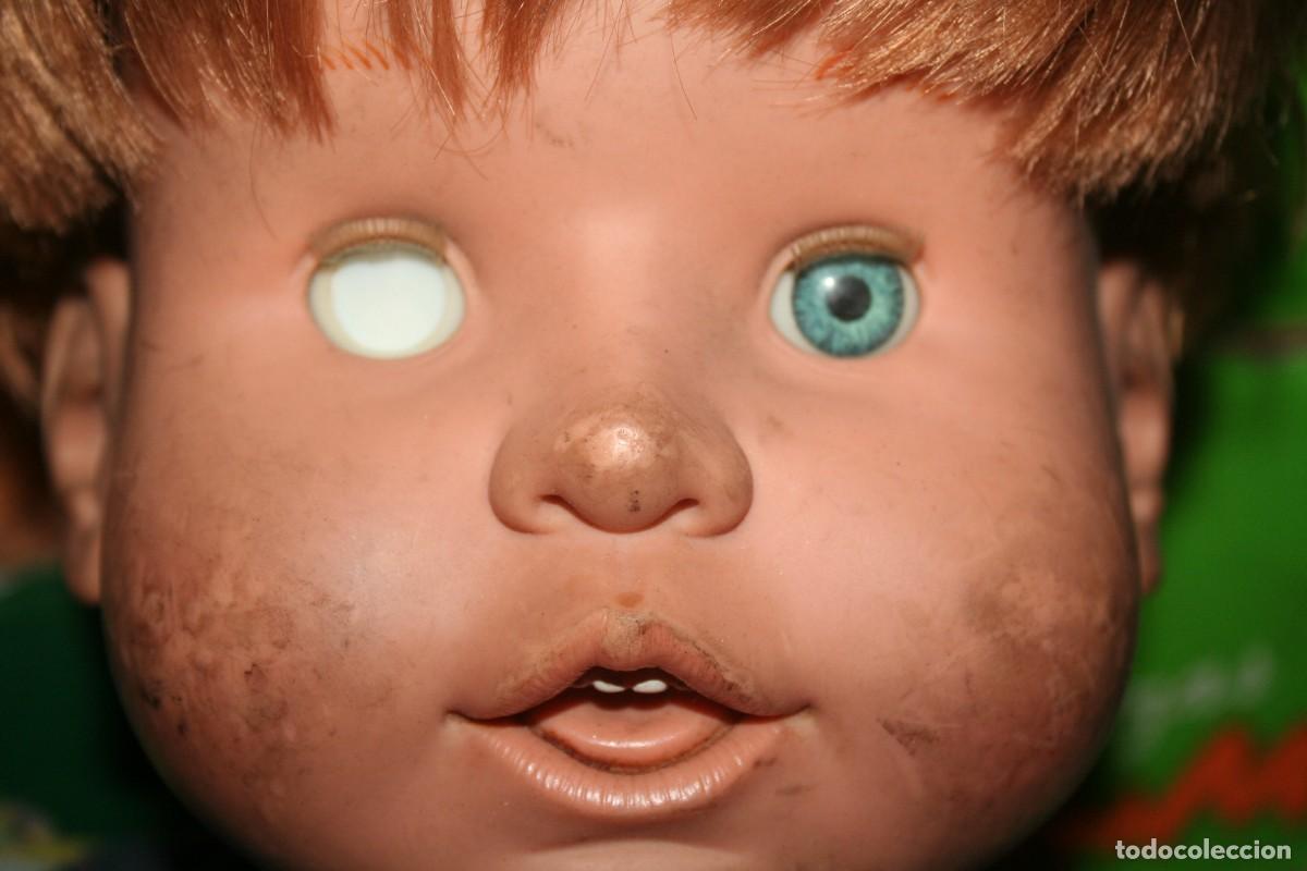 Mu&ntilde;ecas Espa&ntilde;olas Modernas: antiguo mu&ntilde;eco jesmar de trapo o relleno enorme