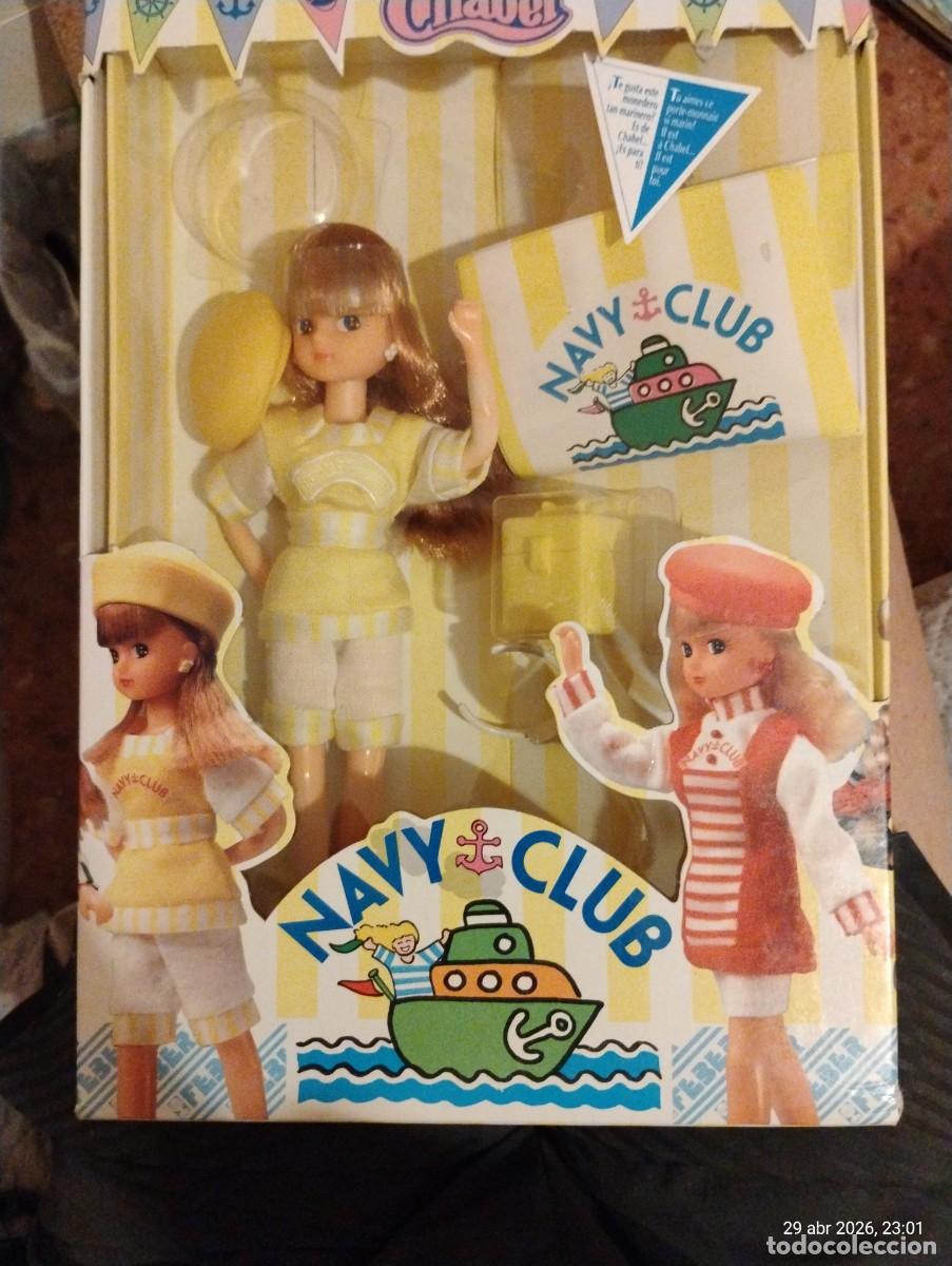 Mu&ntilde;ecas Espa&ntilde;olas Modernas: Chabel, Navy club. Nuevo. &copy;Feber 1990