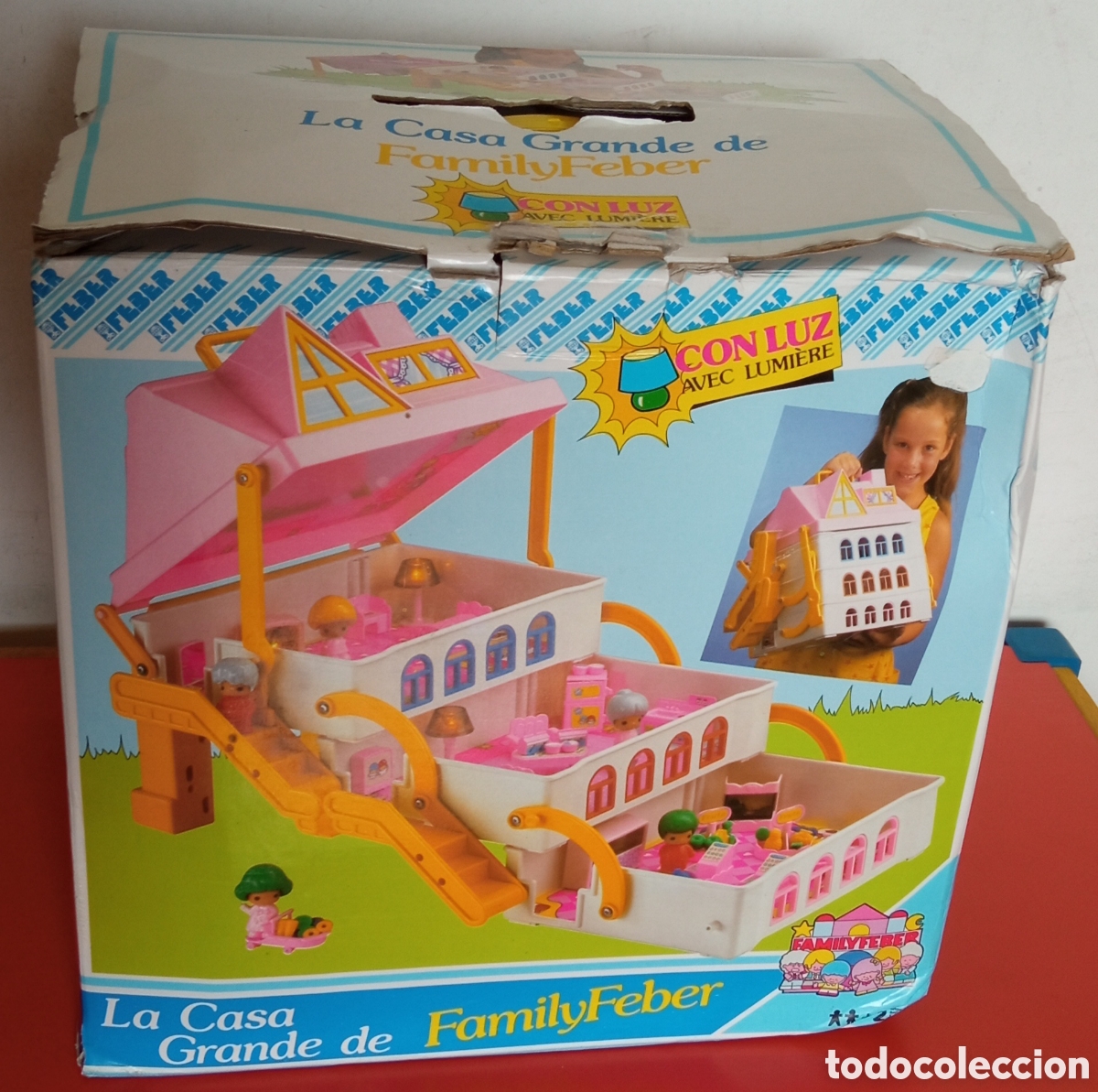 Mu&ntilde;ecas Espa&ntilde;olas Modernas: CASA GRANDE FAMILY FEBER 80'S.NUEVA EN CAJA.INCOMPLETA.CON FALLO.