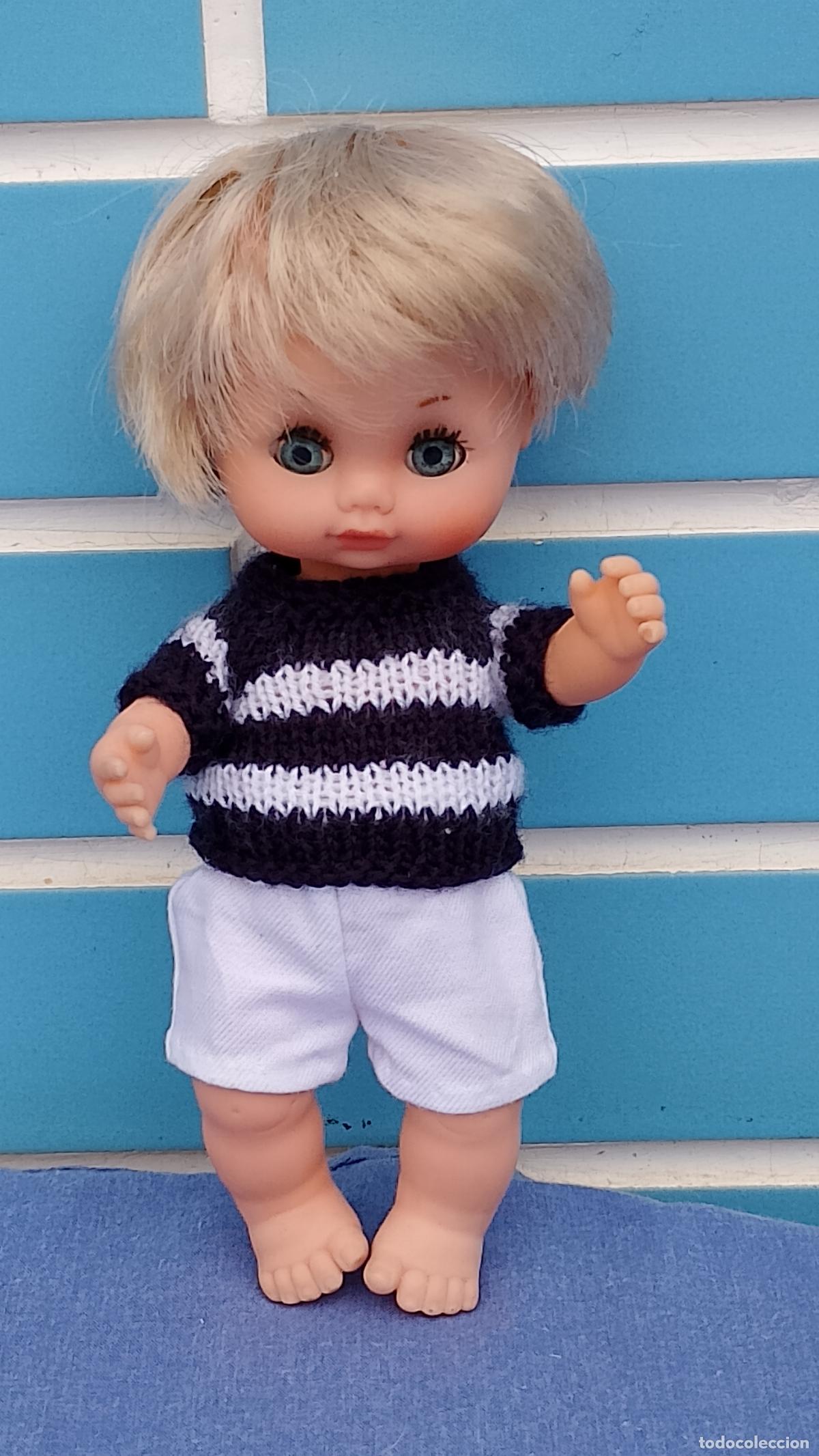 Mu&ntilde;ecas Espa&ntilde;olas Modernas: Antiguo mu&ntilde;eco beb&eacute; Baby Mocos&iacute;n de Toyse