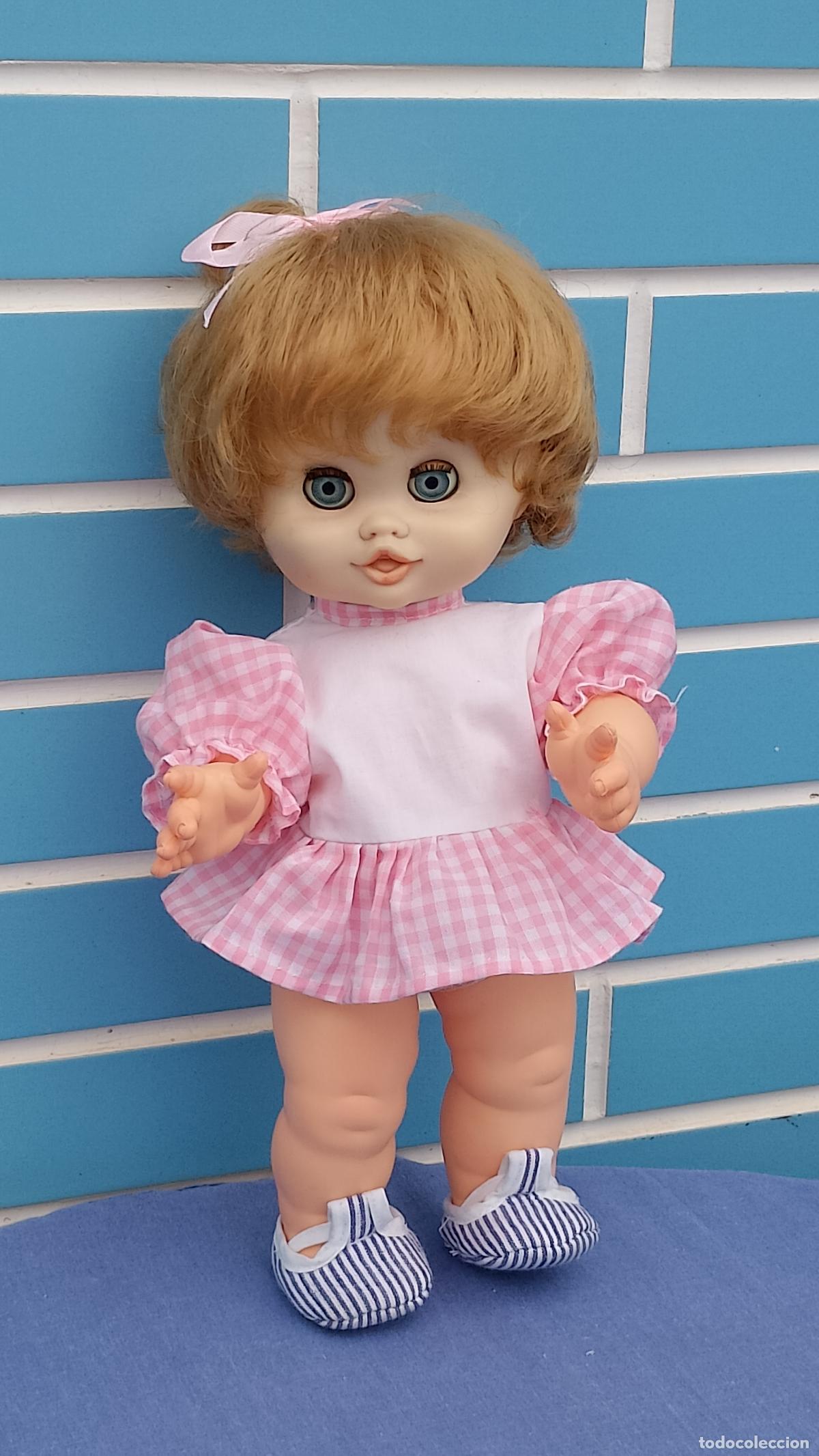 Mu&ntilde;ecas Espa&ntilde;olas Modernas: Antigua mu&ntilde;eca Elenita de Detergente Elena o Jabones Camp