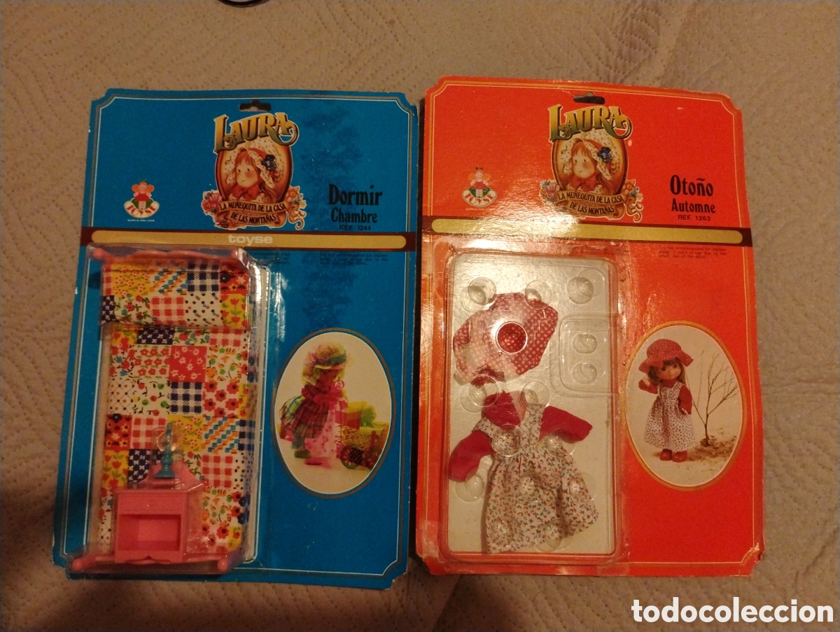 Mu&ntilde;ecas Espa&ntilde;olas Modernas: Pack bl&iacute;sters LAURA, la mu&ntilde;eca de la casa de monta&ntilde;a de TOYSE