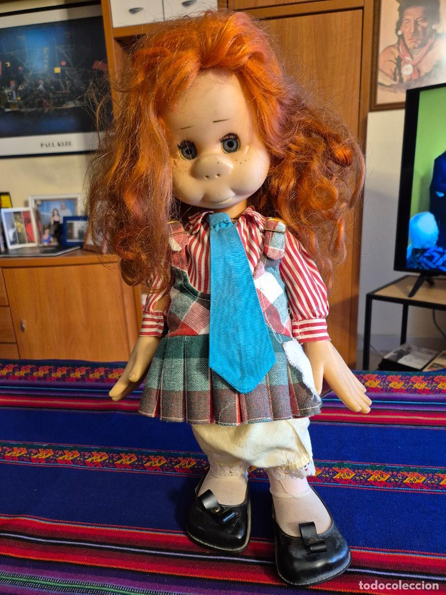 Mu&ntilde;ecas Espa&ntilde;olas Modernas: MU&Ntilde;ECA TINUCA PELIRROJA DE MU&Ntilde;ECAS BB B B SPAIN ESPA&Ntilde;A. A&Ntilde;OS 70. MUY RARA.