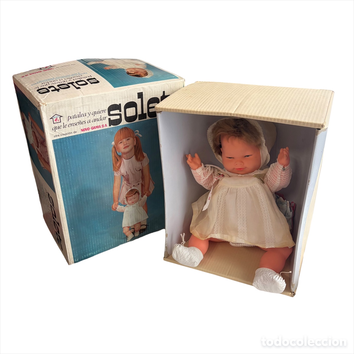 Mu&ntilde;ecas Espa&ntilde;olas Modernas: Mu&ntilde;eco Solete de Novo-gama en caja Novogama