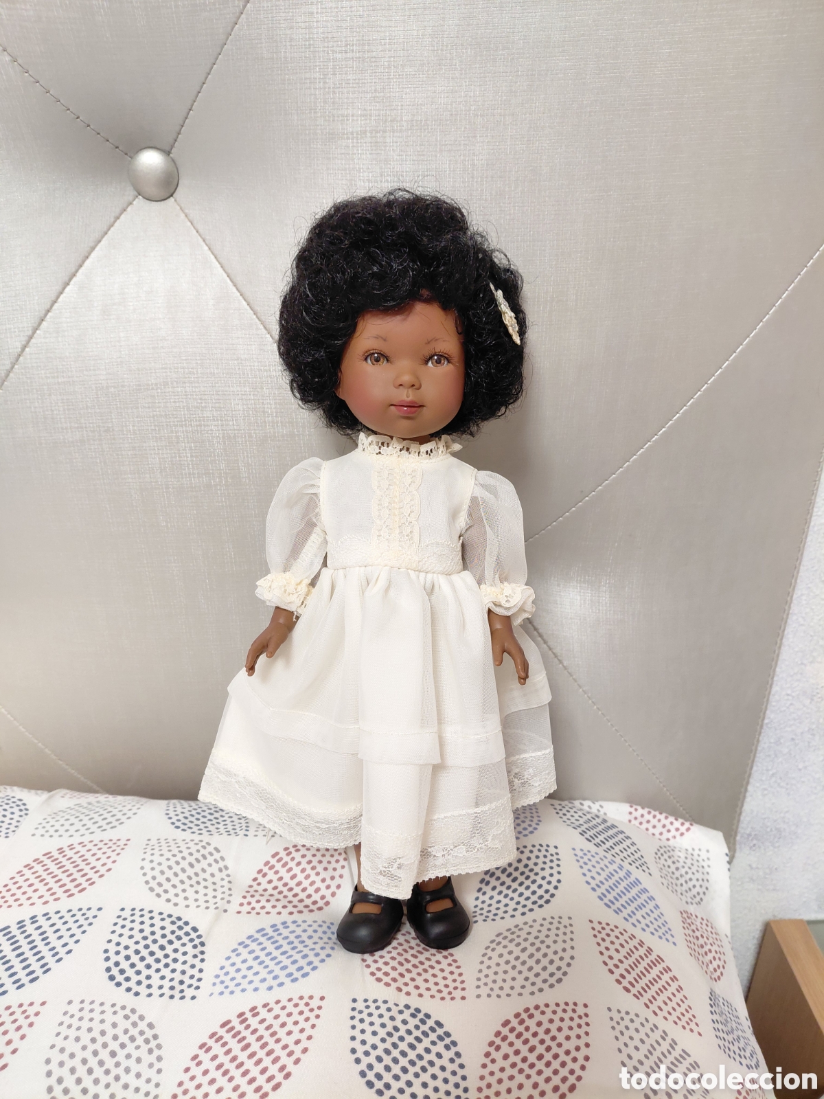 Mu&ntilde;ecas Espa&ntilde;olas Modernas: Mu&ntilde;eca marca Vestida de azul