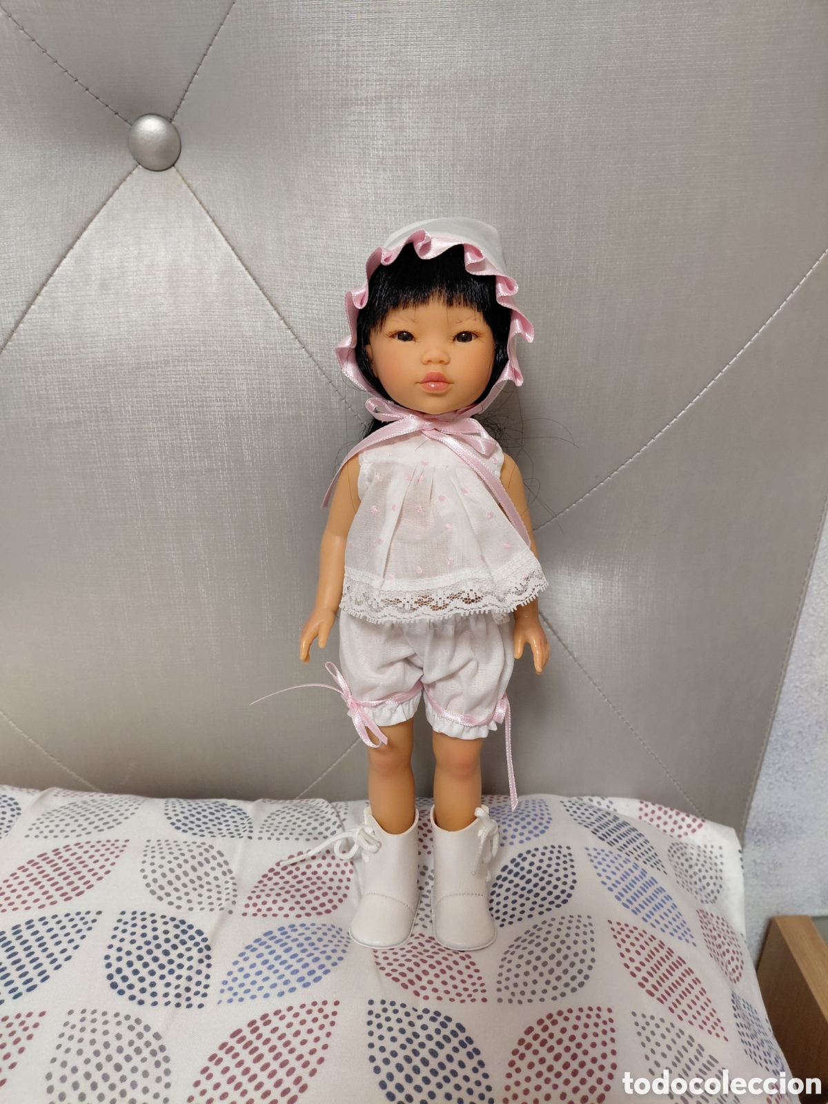 Mu&ntilde;ecas Espa&ntilde;olas Modernas: Mu&ntilde;eca marca Vestida de azul