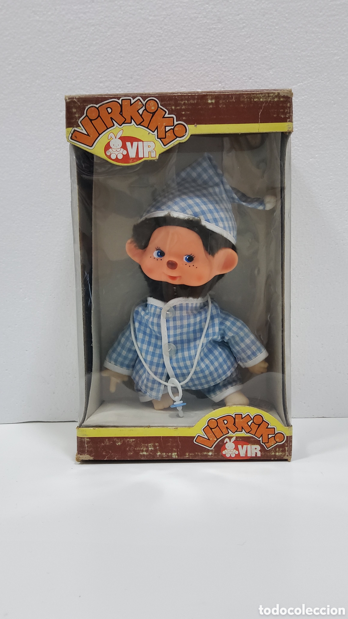 Mu&ntilde;ecas Espa&ntilde;olas Modernas: MU&Ntilde;ECO VIRKIKI PIJAMA VIR A&Ntilde;OS 70 DE ALMAC&Eacute;N