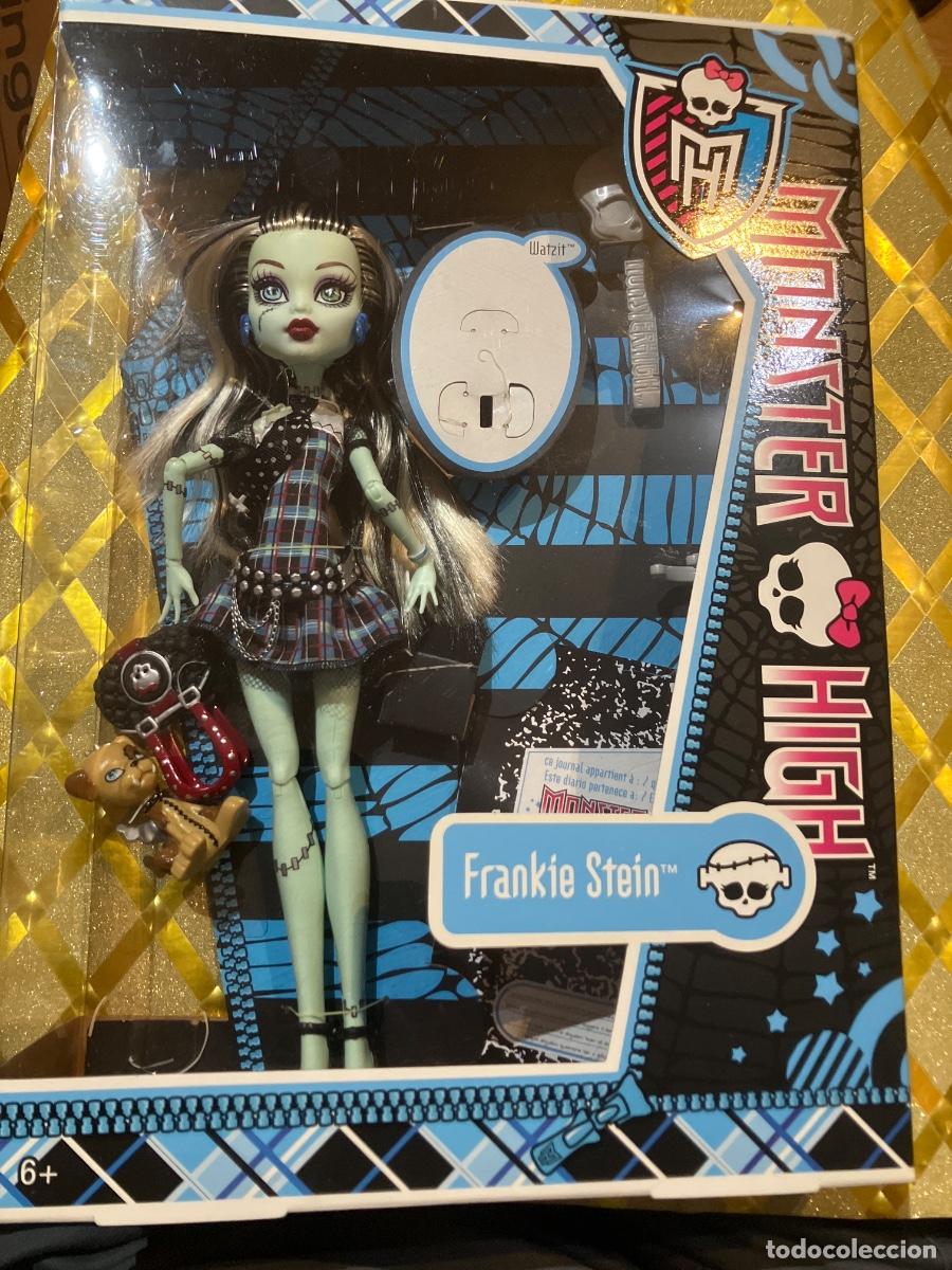 Mu&ntilde;ecas Espa&ntilde;olas Modernas: MU&Ntilde;ECA DE COLECCION DE MONSTER HIGH FRANKIE STEIN SIN ABRIR NUEVA l