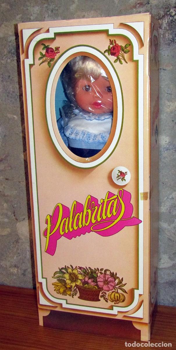 Mu&ntilde;ecas Espa&ntilde;olas Modernas: ANTIGUA MU&Ntilde;ECA PALABRITAS, DE BB - NUEVA Y EN SU CAJA ORIGINAL - IMPECABLE - 73cm - NI&Ntilde;A