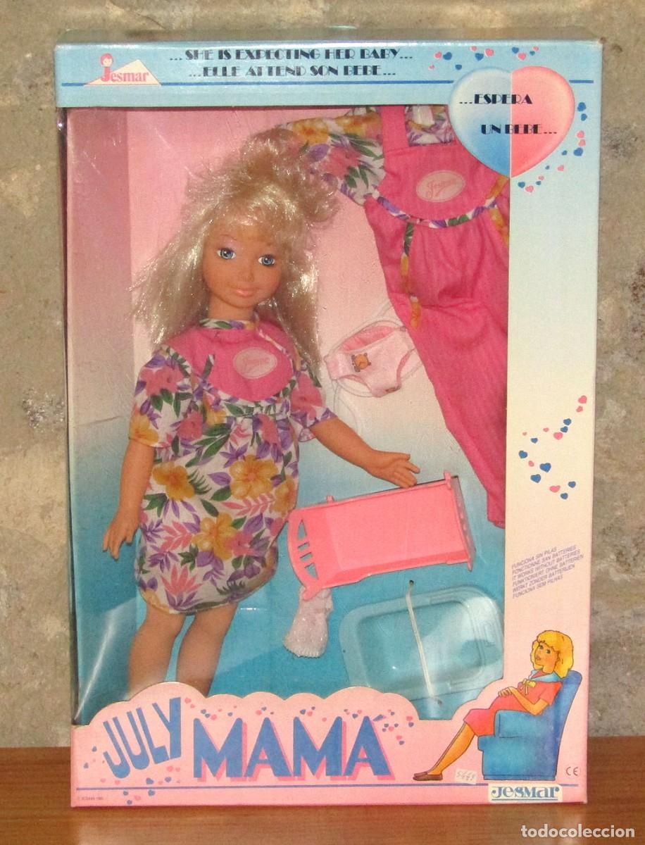 Mu&ntilde;ecas Espa&ntilde;olas Modernas: ANTIGUA MU&Ntilde;ECA JULY MAMA, DE JESMAR - NUEVA Y EN SU CAJA ORIGINAL