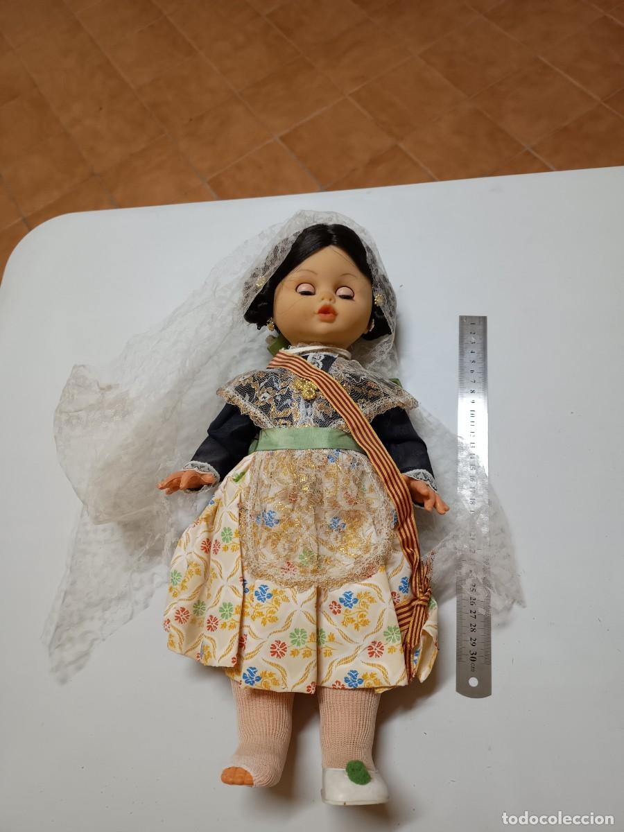 Mu&ntilde;ecas Espa&ntilde;olas Modernas: Antigua Mu&ntilde;eca traje fallera valencia