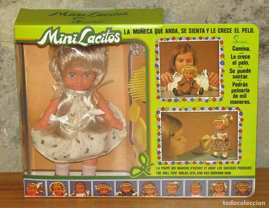 Mu&ntilde;ecas Espa&ntilde;olas Modernas: ANTIGUA MU&Ntilde;ECA MINI LACITOS DE JESMAR - NUEVA Y EN SU CAJA ORIGINAL - MODELO 3