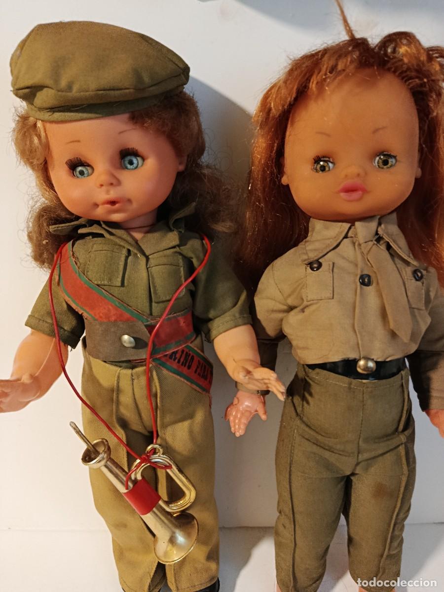 Mu&ntilde;ecas Espa&ntilde;olas Modernas: DOS MU&Ntilde;ECAS MILITARES A&Ntilde;OS 70-80