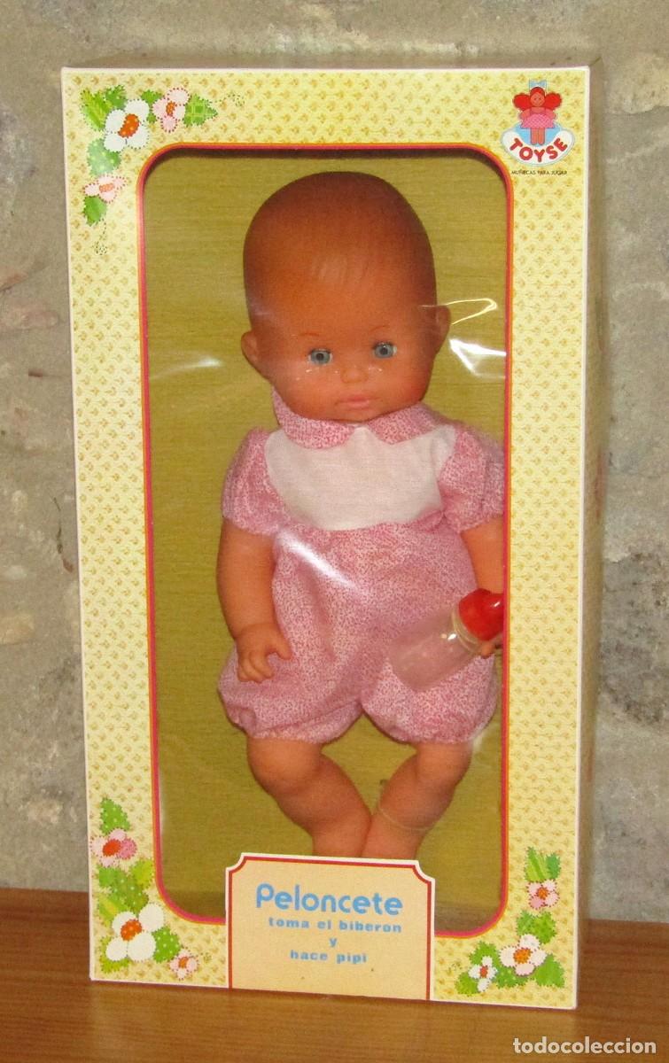 Mu&ntilde;ecas Espa&ntilde;olas Modernas: ANTIGUO MU&Ntilde;ECO PELONCETE, DE TOYSE - NUEVO Y EN SU CAJA ORIGINAL - A ESTRENAR