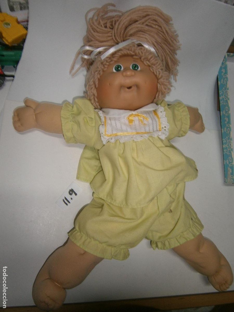Mu&ntilde;ecas Espa&ntilde;olas Modernas: ANTIGUA MU&Ntilde;ECA REPOLLO CABBAGE PATCH - JESMAR