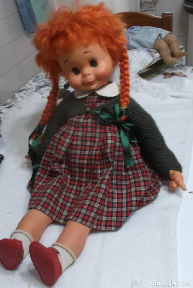 Mu&ntilde;ecas Espa&ntilde;olas Modernas: mu&ntilde;eca pipi calzas largas de los a&ntilde;os 70 vestida