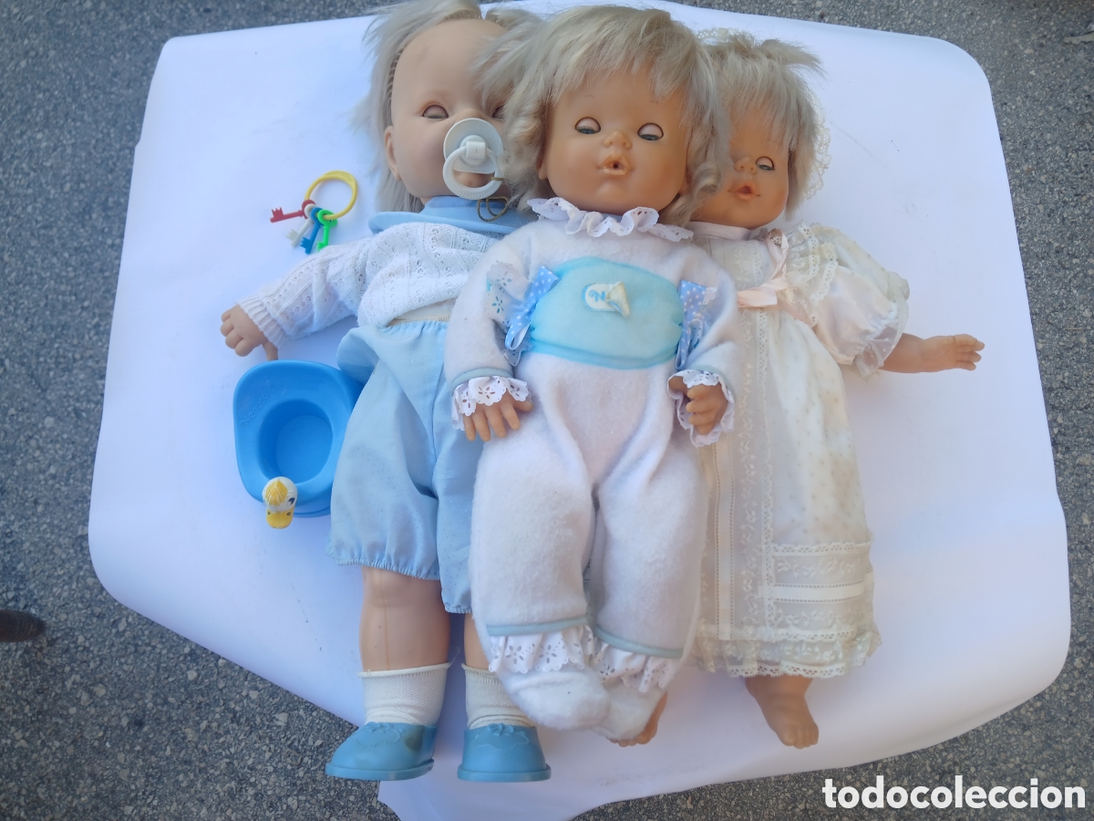 Mu&ntilde;ecas Espa&ntilde;olas Modernas: LOTE DE MU&Ntilde;ECAS Y ACCESORIOS NENUCO Y MINENE.