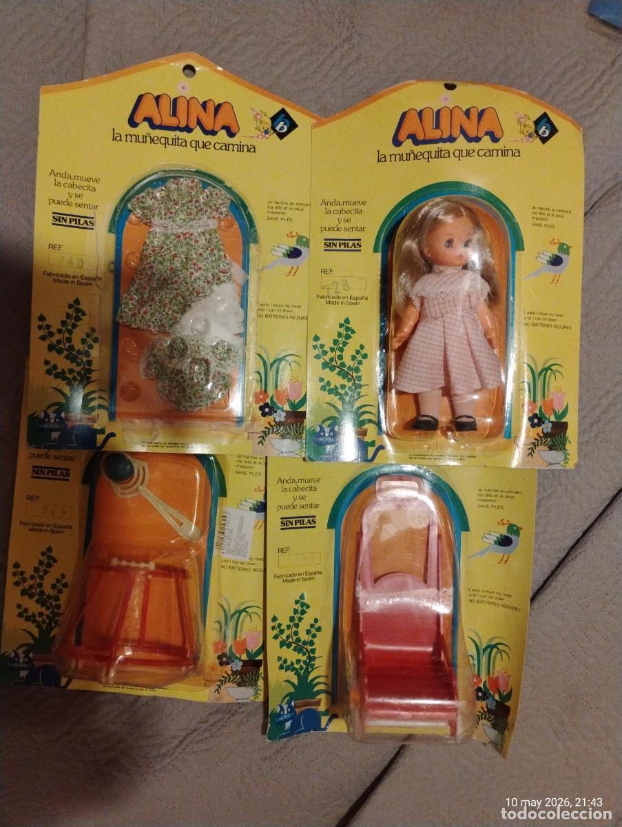 Mu&ntilde;ecas Espa&ntilde;olas Modernas: Lote de ALINA, la mu&ntilde;eca que camina