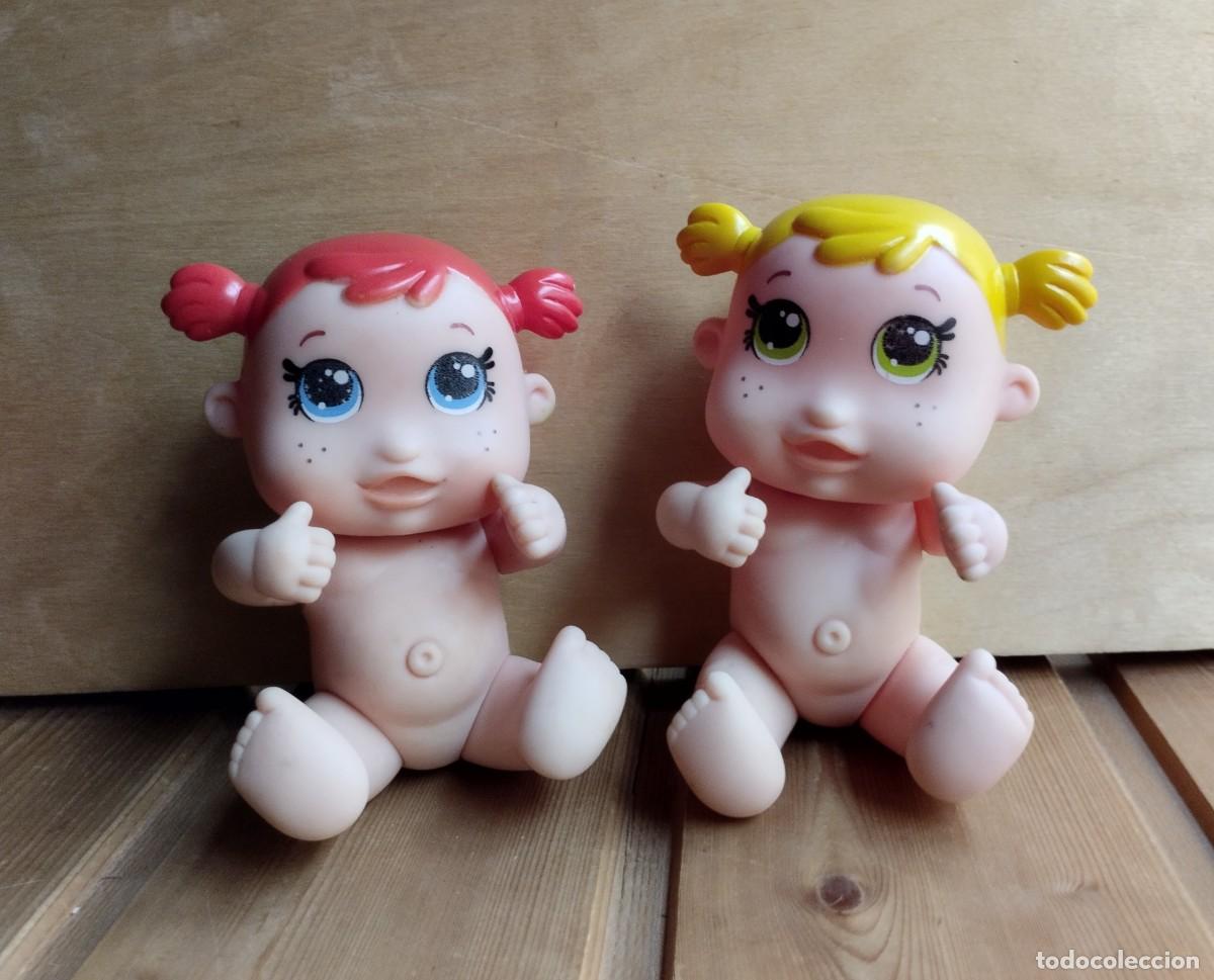 Mu&ntilde;ecas Espa&ntilde;olas Modernas: Lote de mu&ntilde;ecos beb&eacute; marca Berjuan. Mu&ntilde;ecas pelirroja y rubia