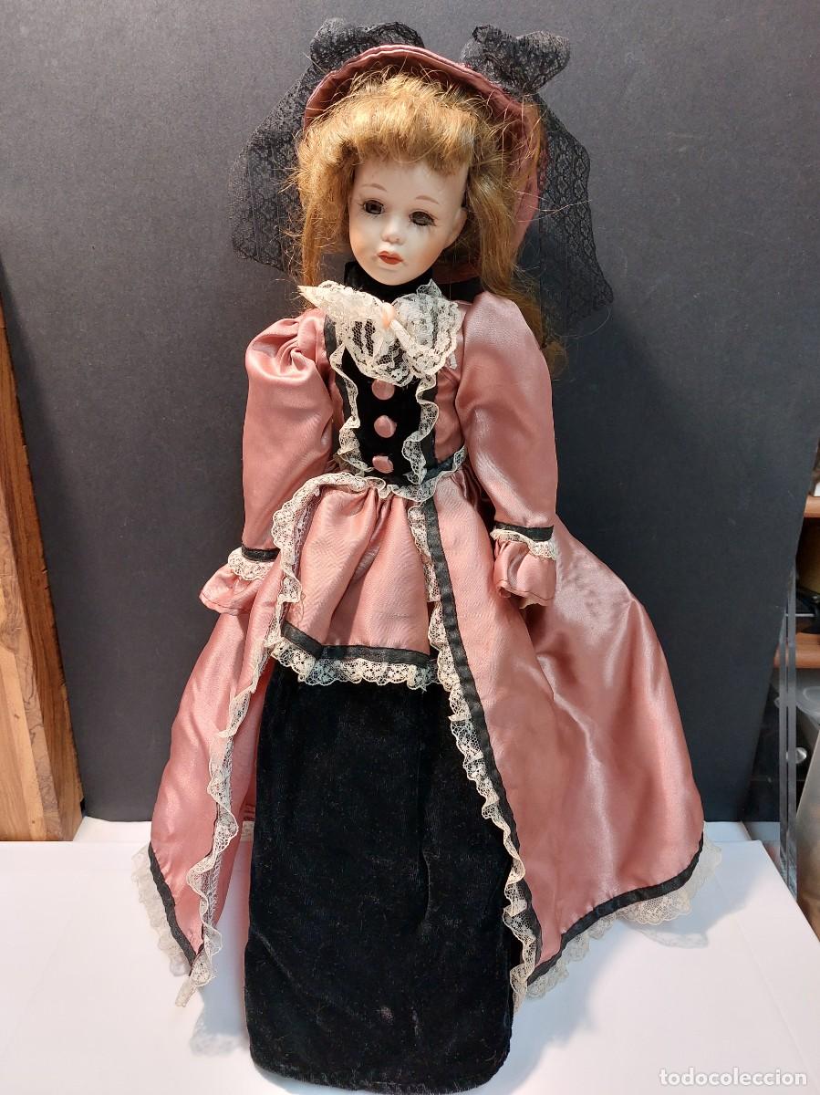 Mu&ntilde;ecas Espa&ntilde;olas Modernas: LOTE 8 MU&Ntilde;ECAS DE PORCELANA A&Ntilde;OS 70 Y 80 SXX