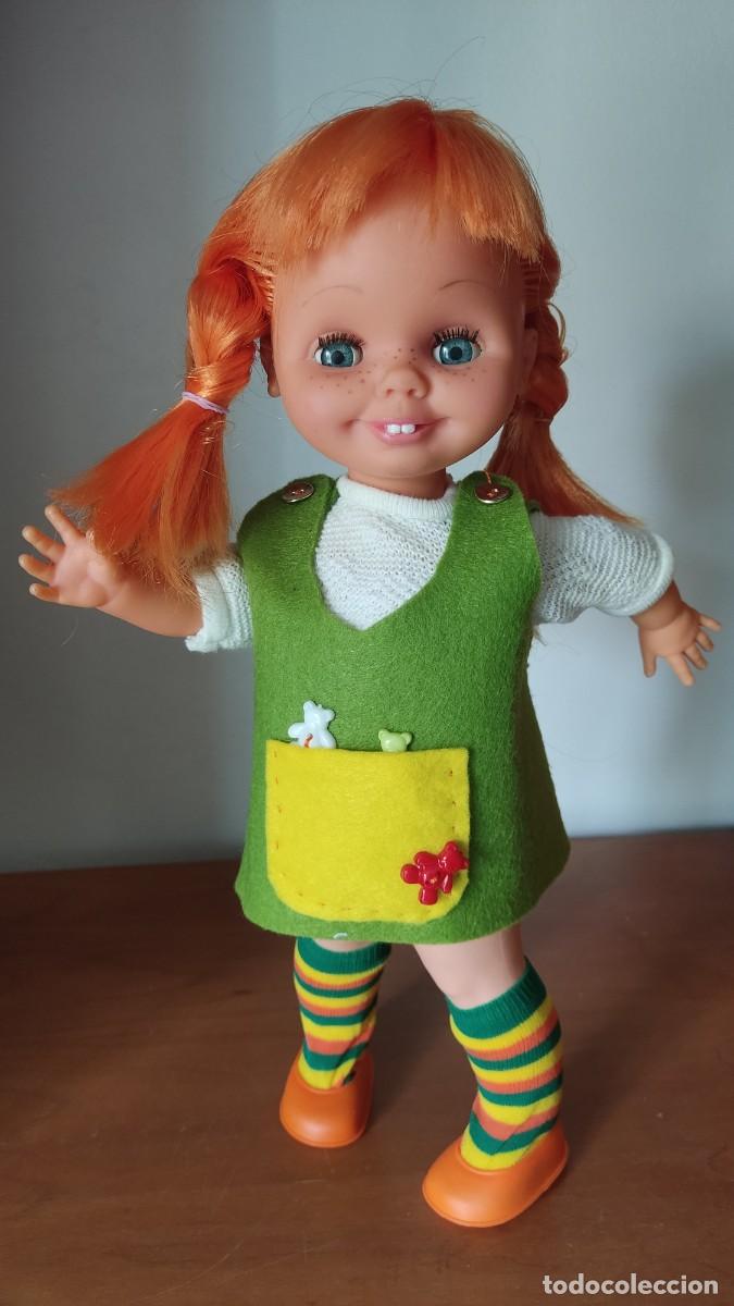 Mu&ntilde;ecas Espa&ntilde;olas Modernas: MU&Ntilde;ECA PIPPI LANSGTRUM DE LA CASA ICSA